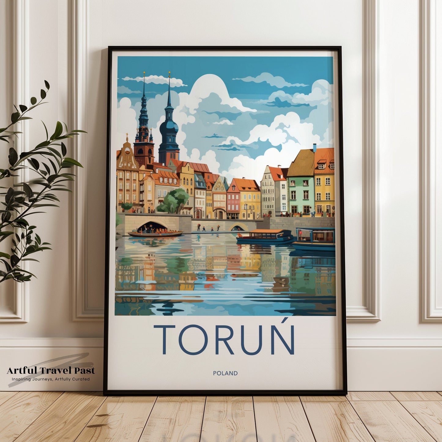 Toruń Poster - Poland Wall Art