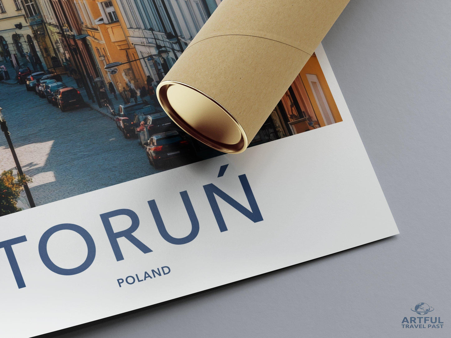 Toruń Poster | Poland Wall Art | Eastern Europe Decor