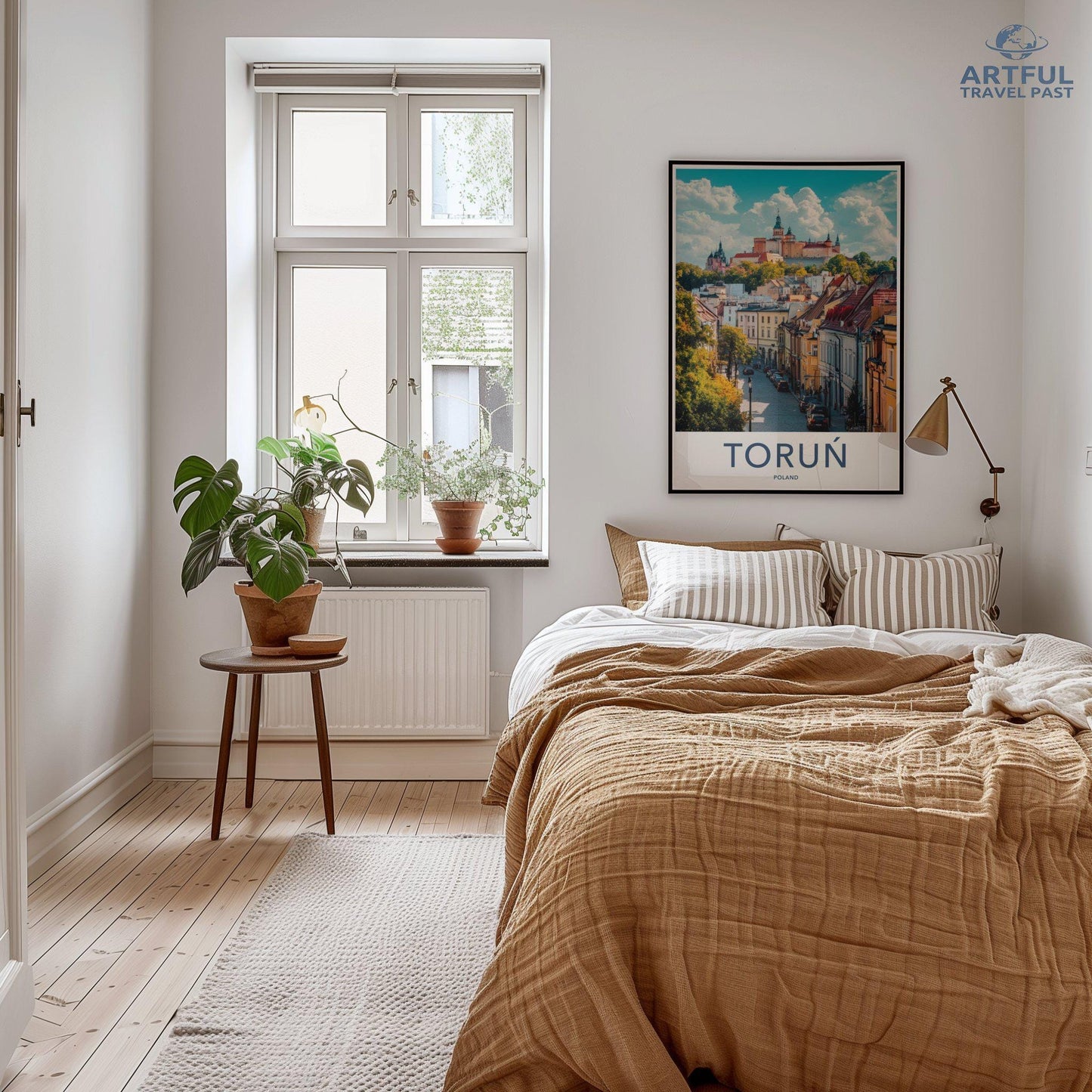 Toruń Poster | Poland Wall Art | Eastern Europe Decor