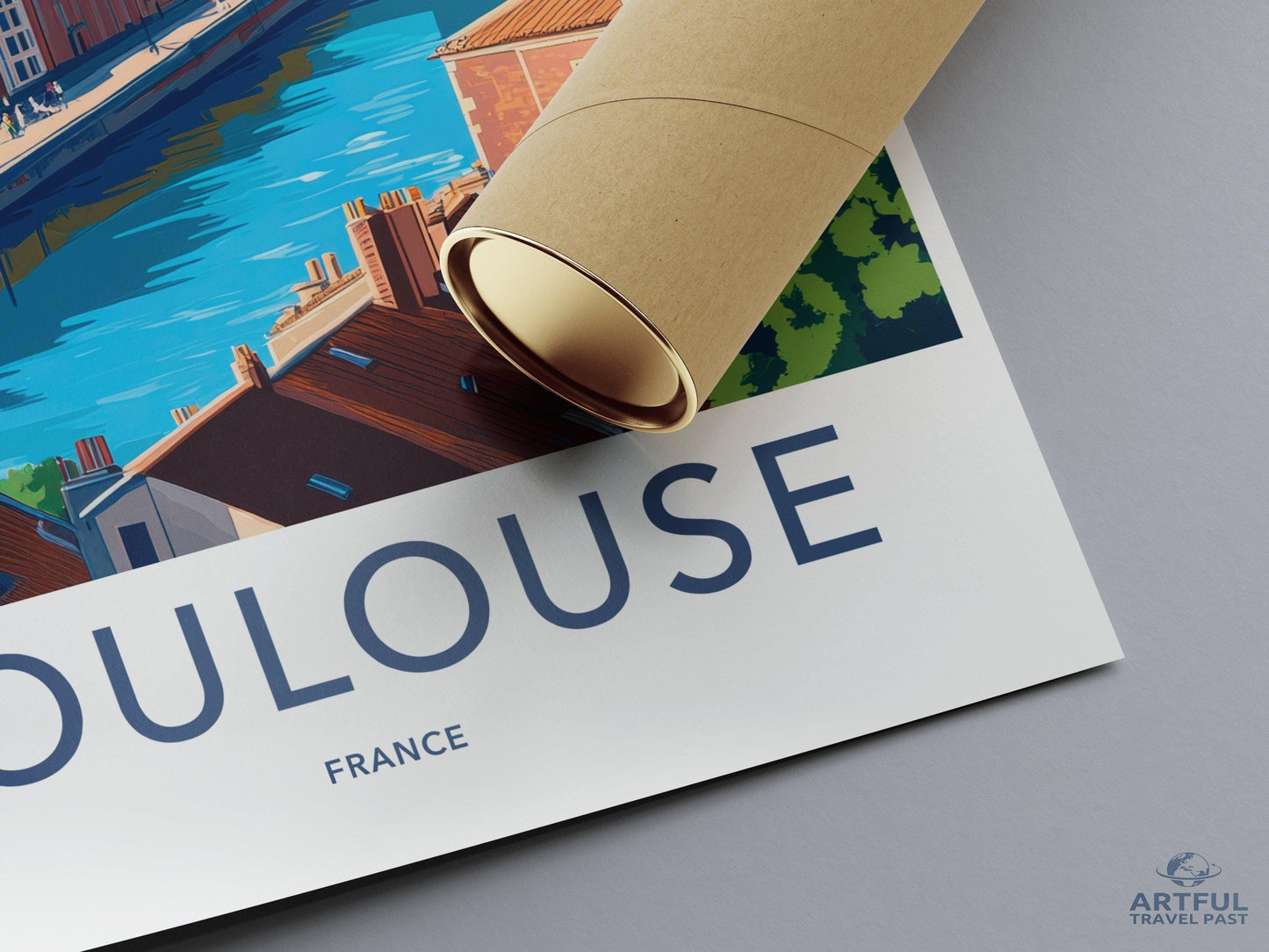 Toulouse Poster - France Wall Art