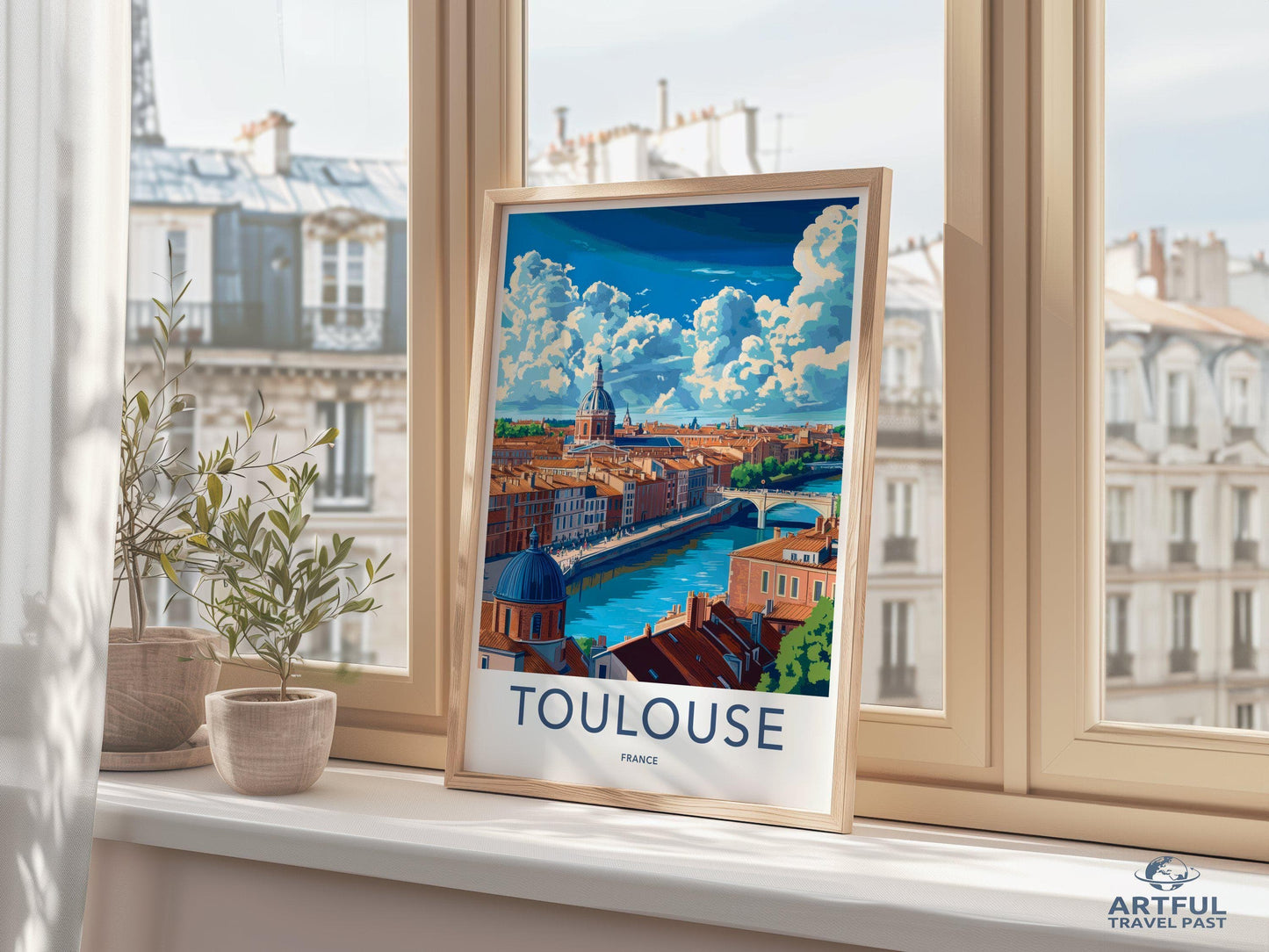Toulouse Poster - France Wall Art