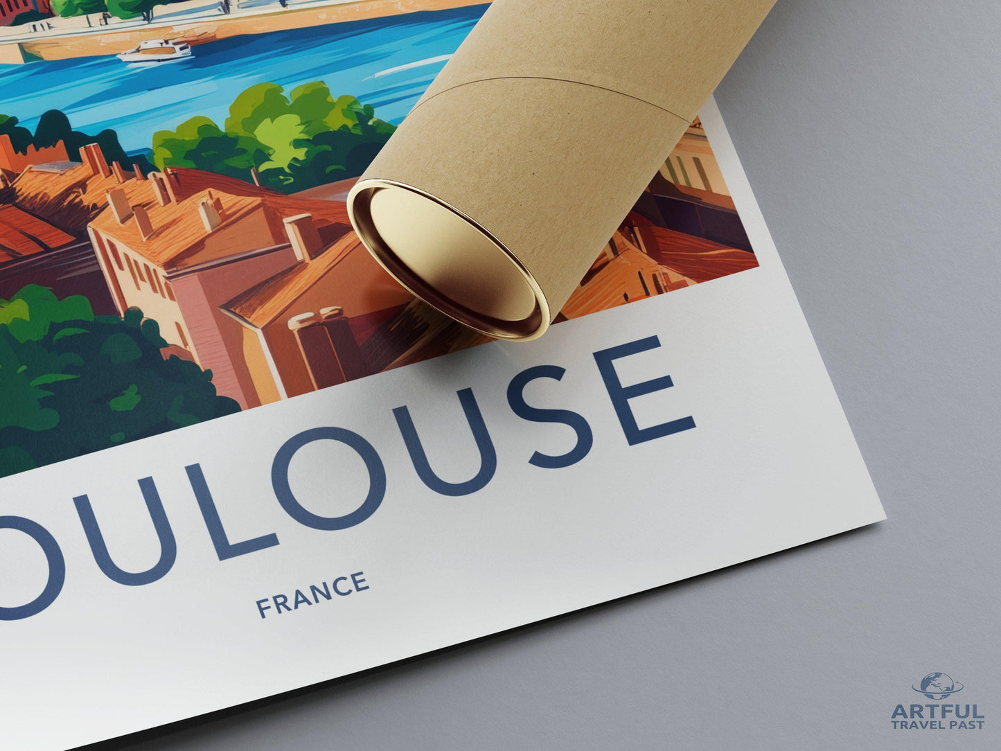 Toulouse Poster - France Wall Art