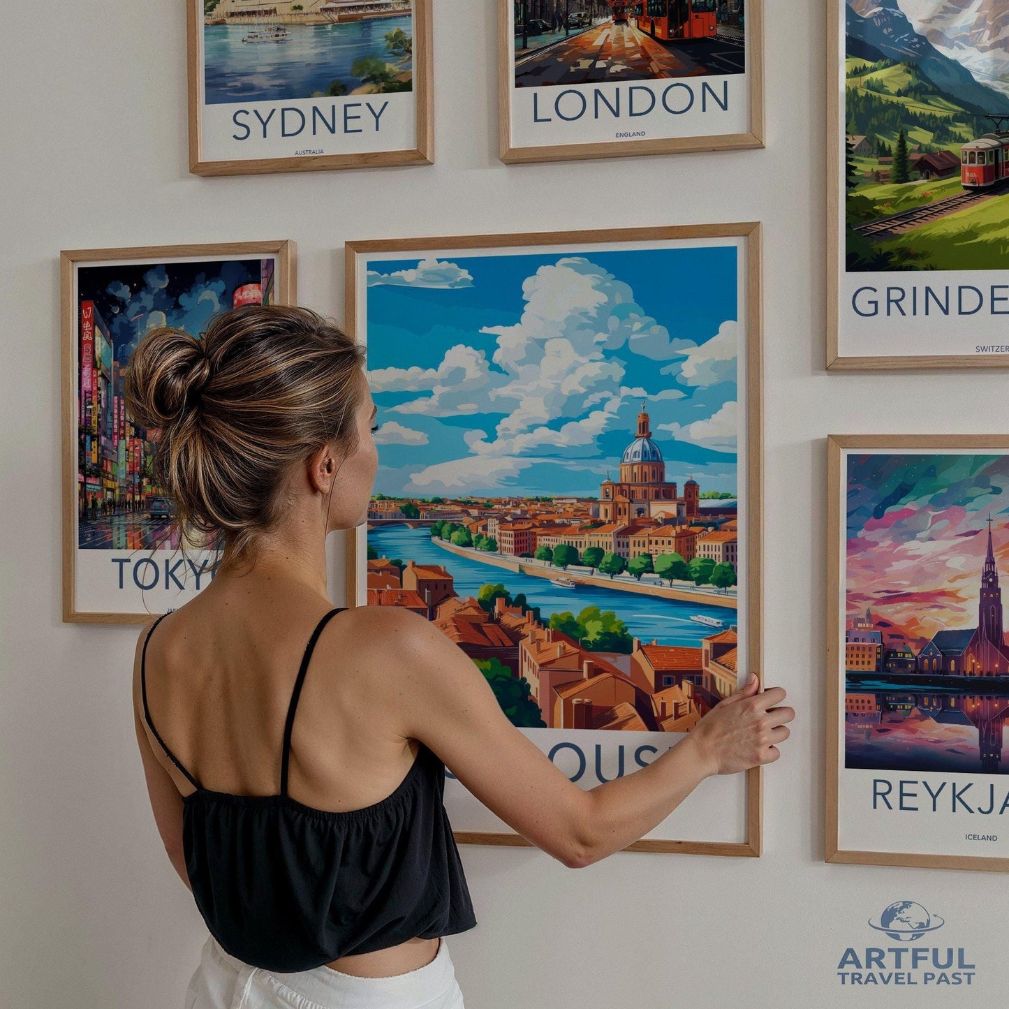 Toulouse Poster - France Wall Art