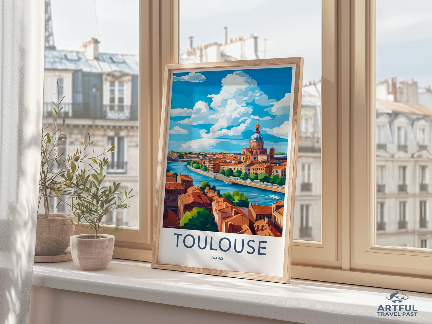 Toulouse Poster - France Wall Art