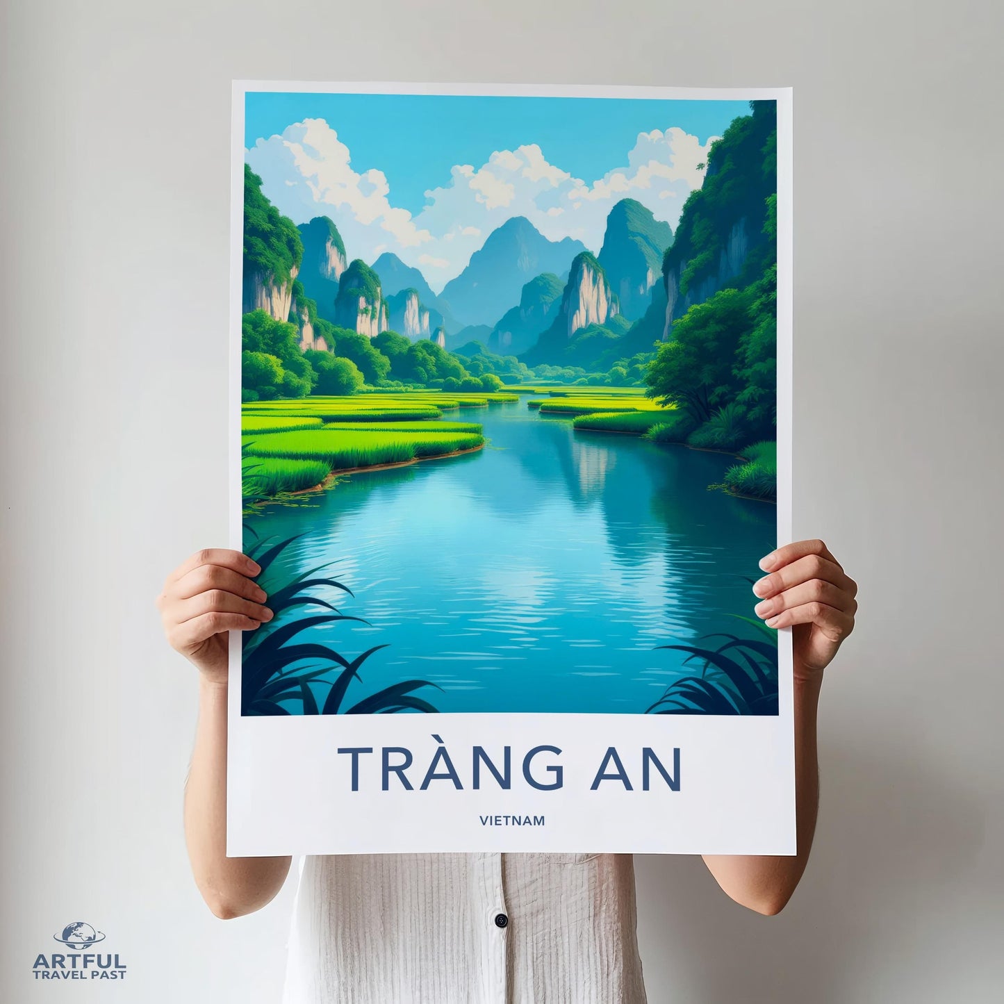 Tràng An Poster - Vietnam Wall Art