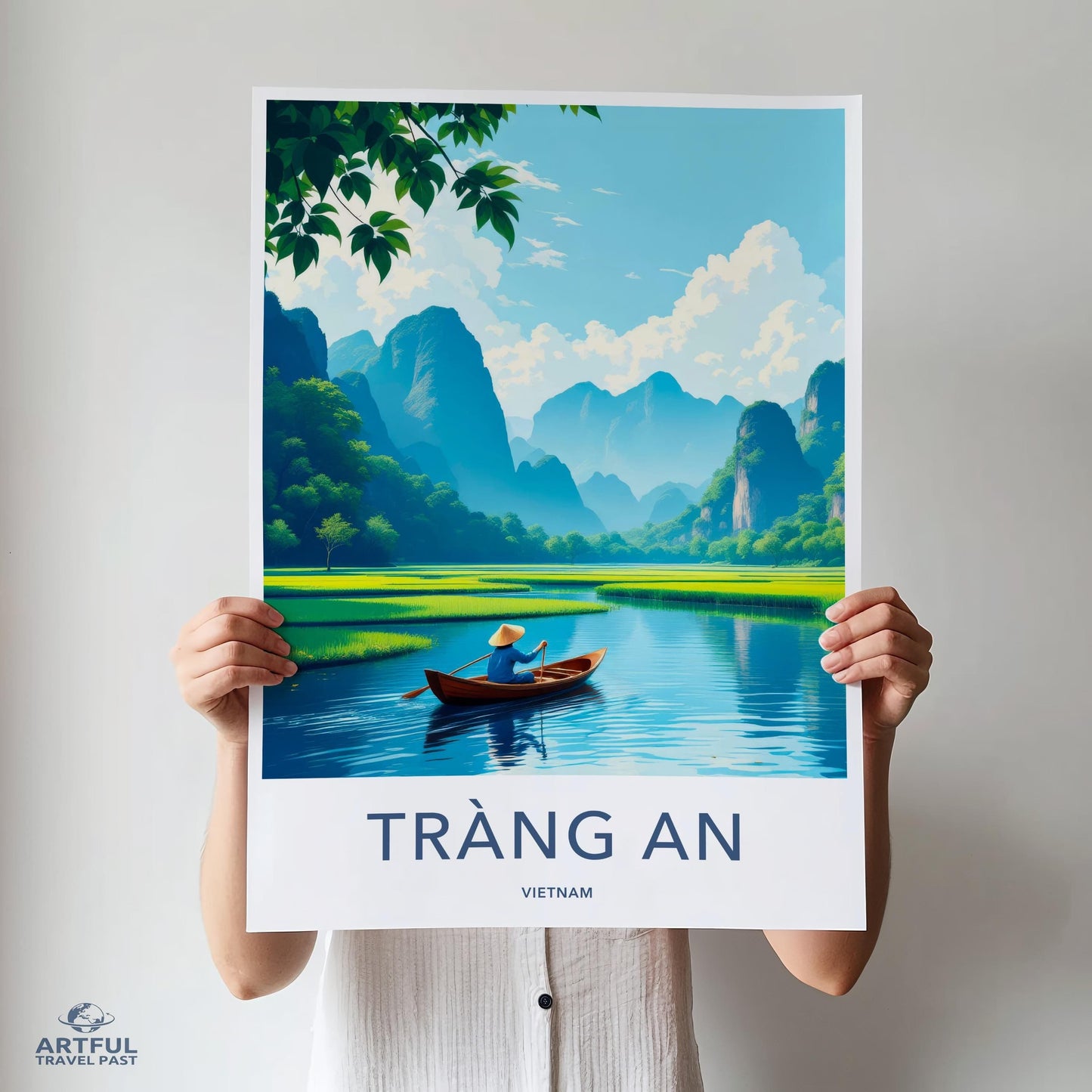 Trang An Poster - Vietnam Wall Art