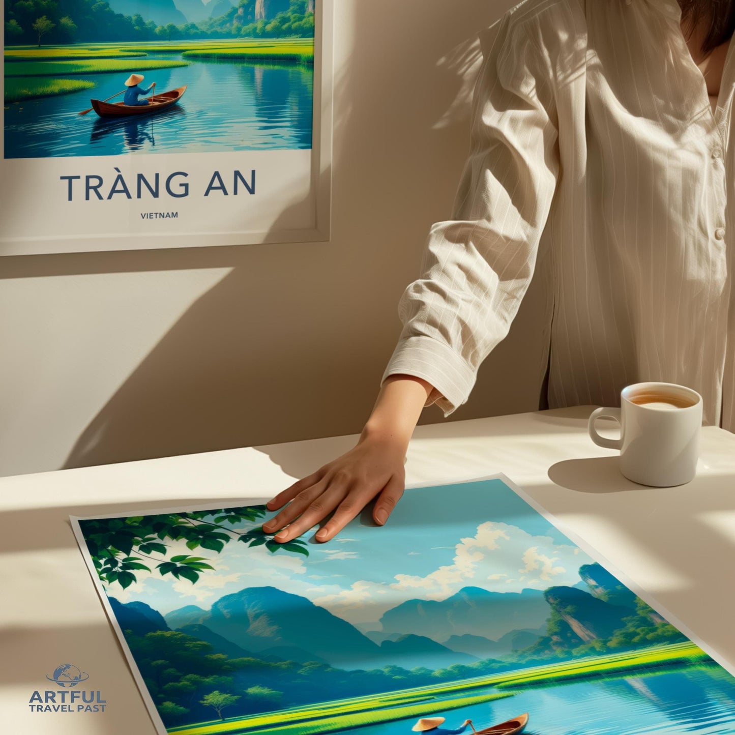 Trang An Poster - Vietnam Wall Art