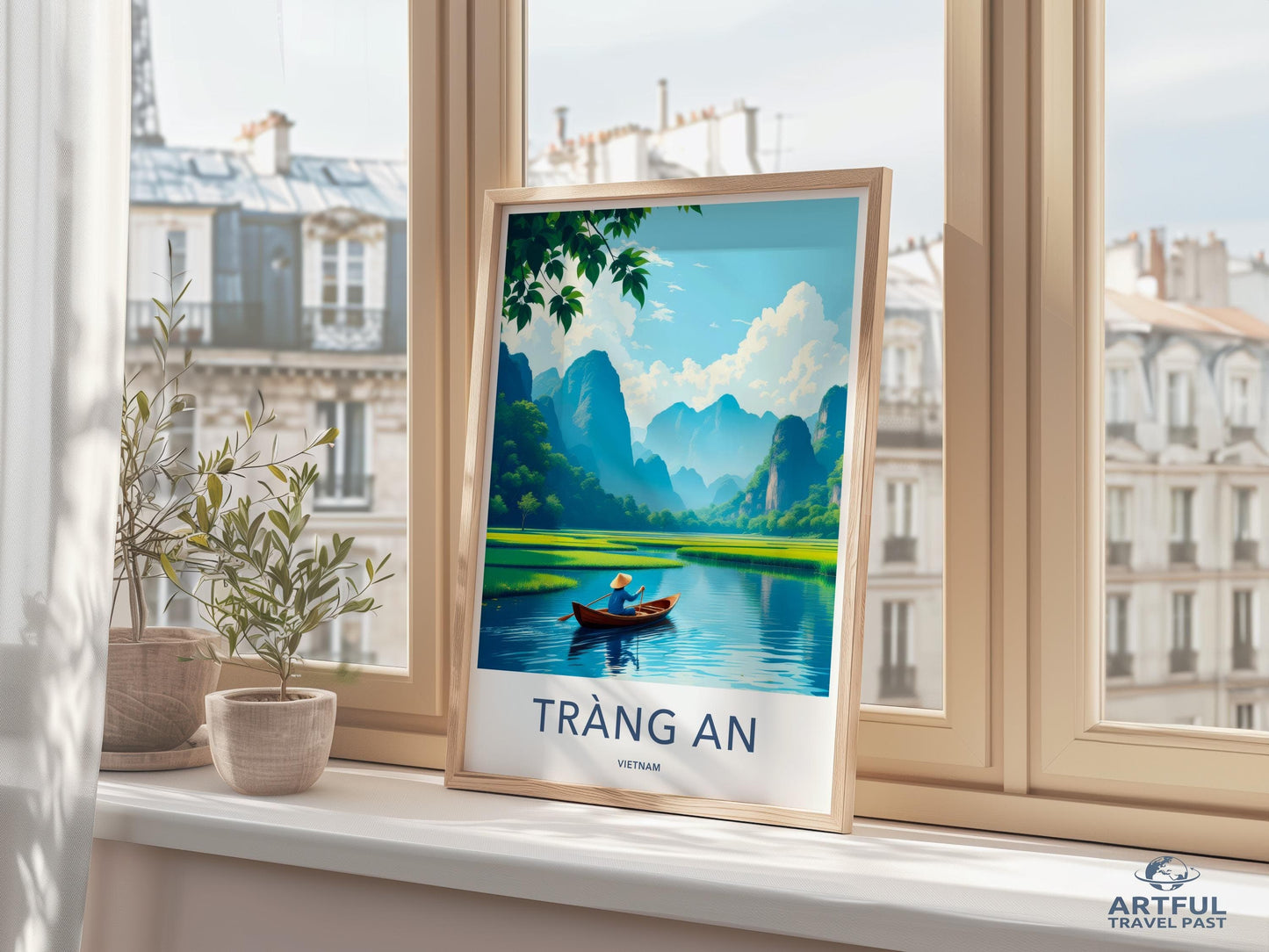 Trang An Poster - Vietnam Wall Art