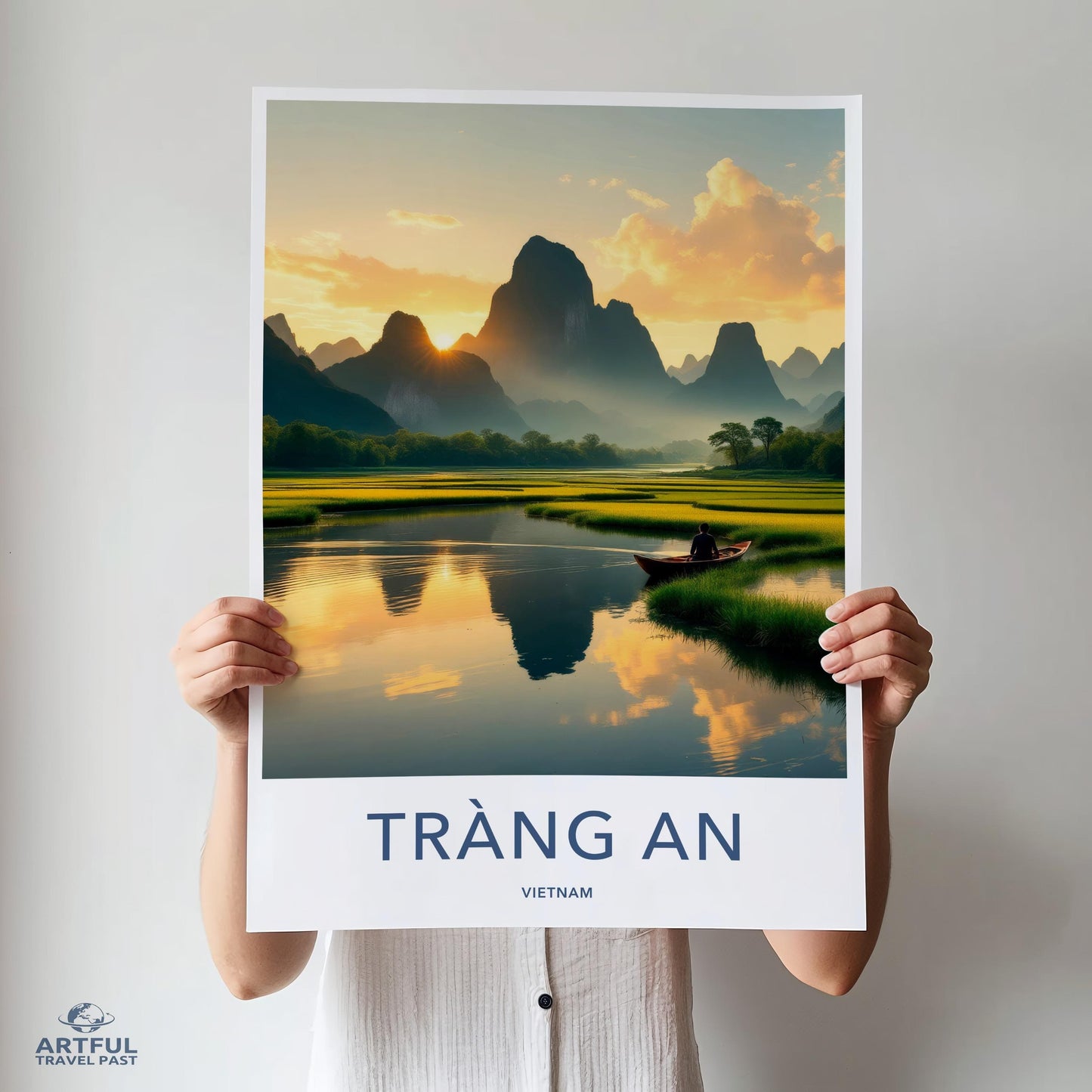 Tràng An Poster - Vietnam Wall Art