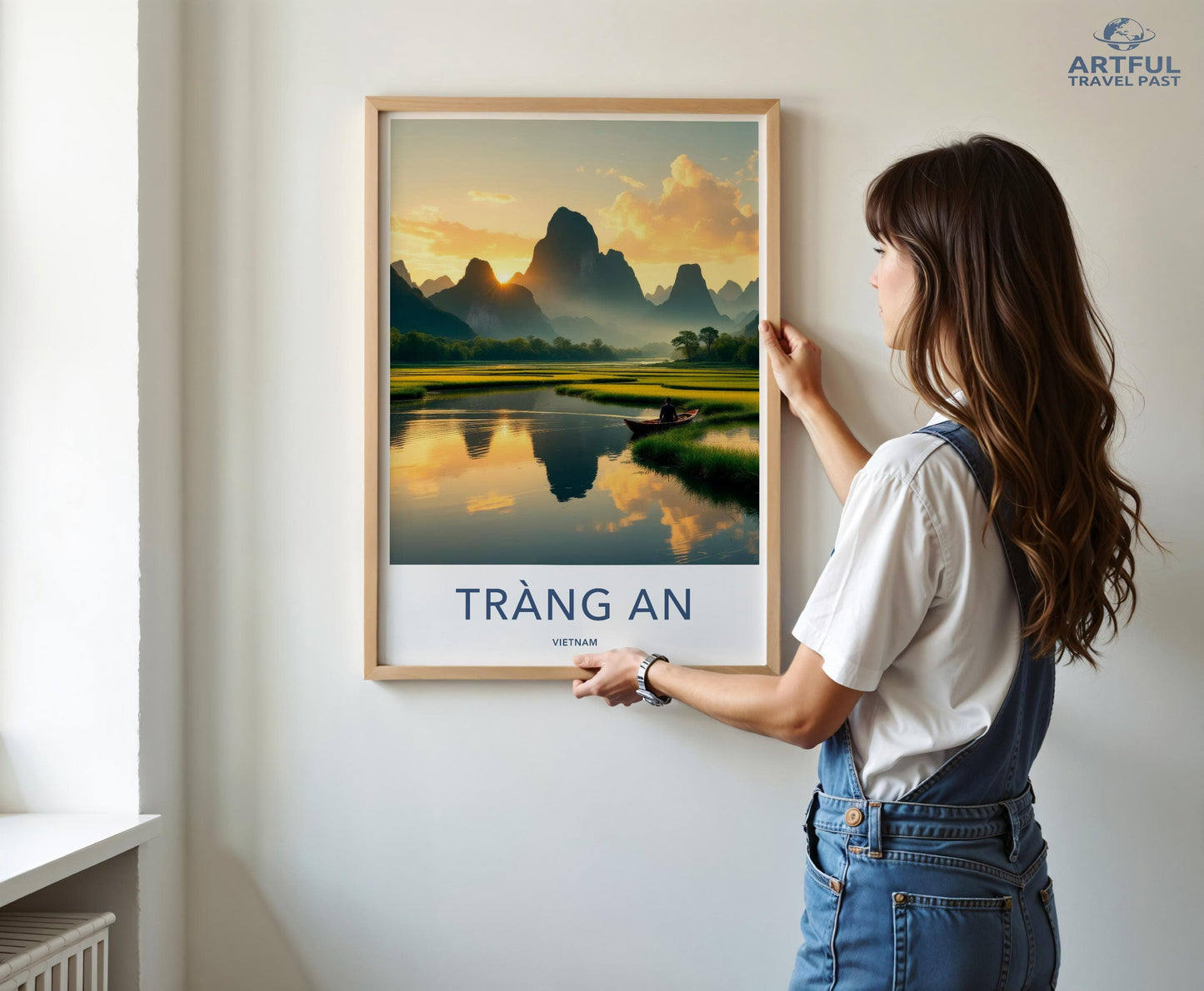 Tràng An Poster - Vietnam Wall Art