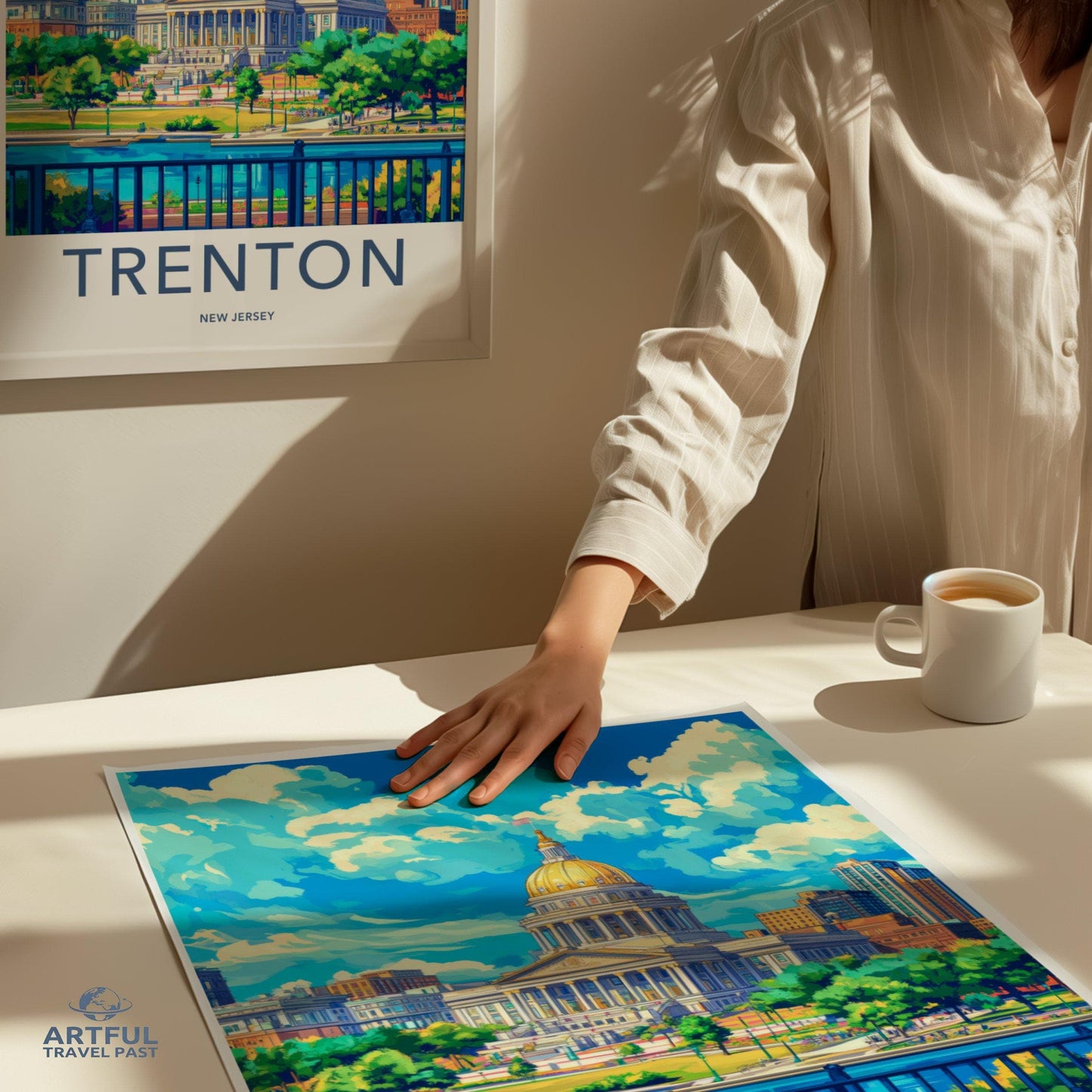 Trenton Poster - New Jersey Wall Art