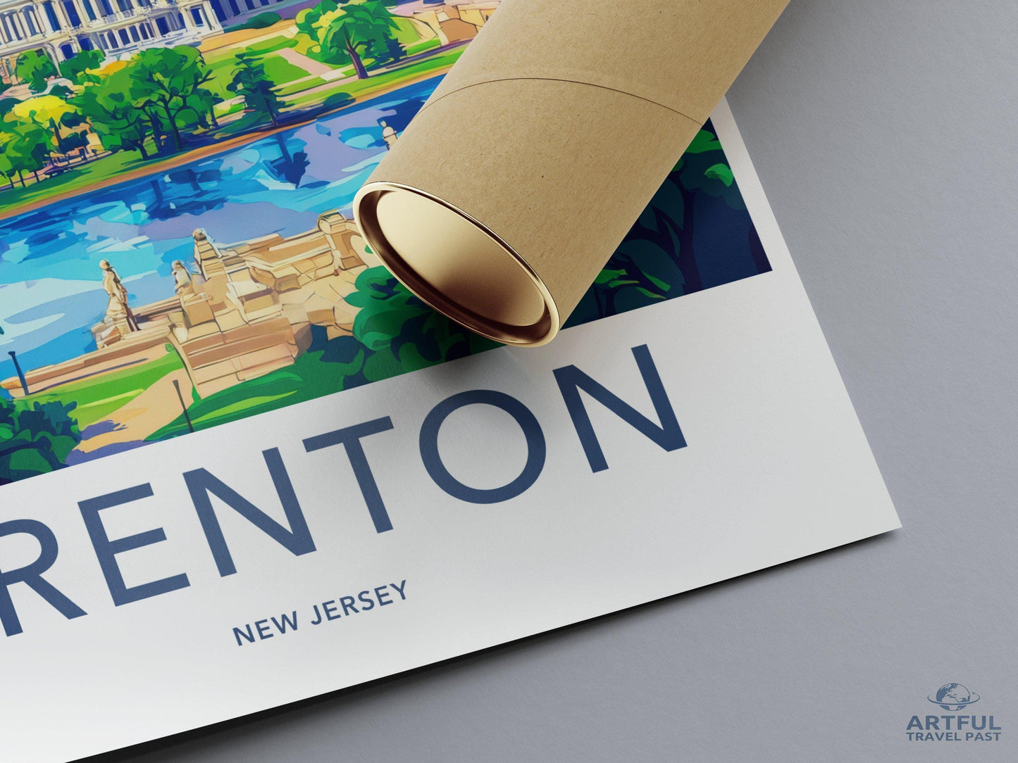 Trenton Poster - New Jersey Wall Art