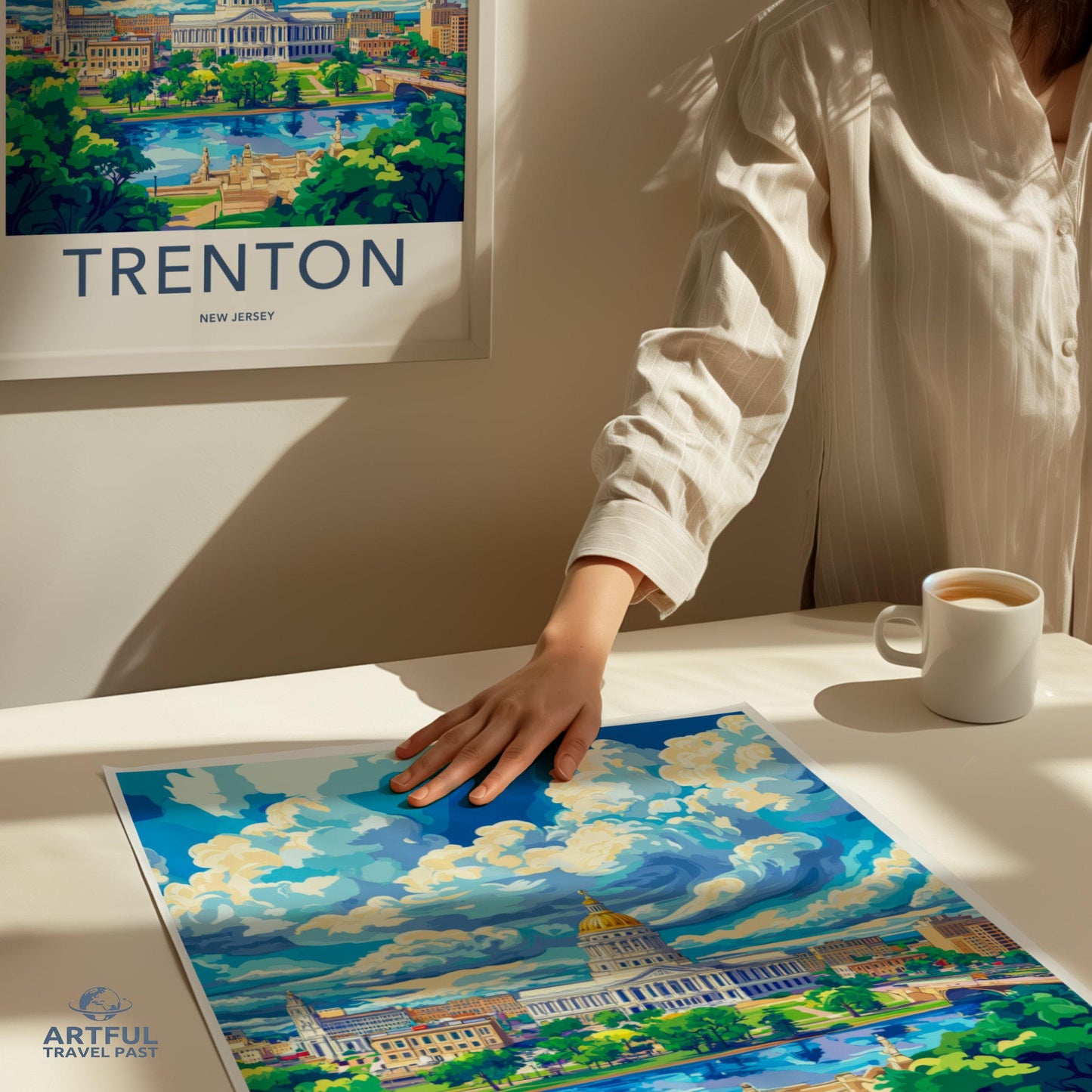 Trenton Poster - New Jersey Wall Art