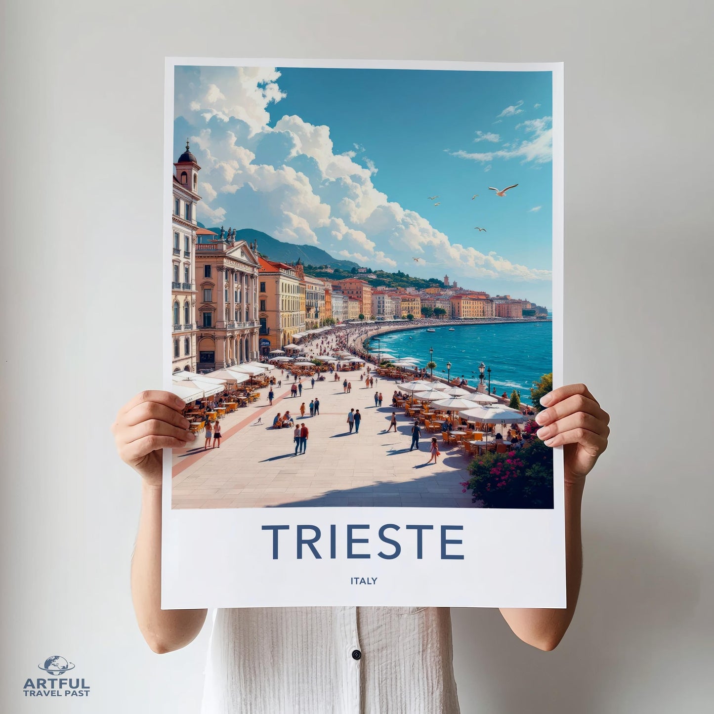 Trieste poster - Italy wall art