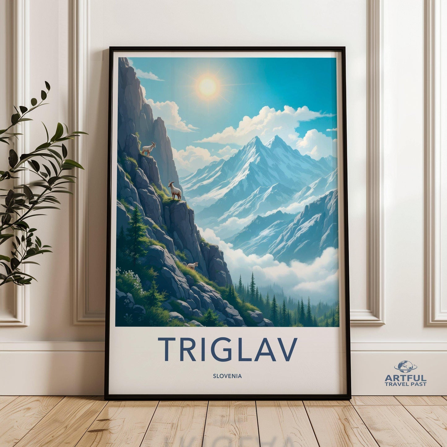 Triglav National Park Poster - Slovenia Wall Art