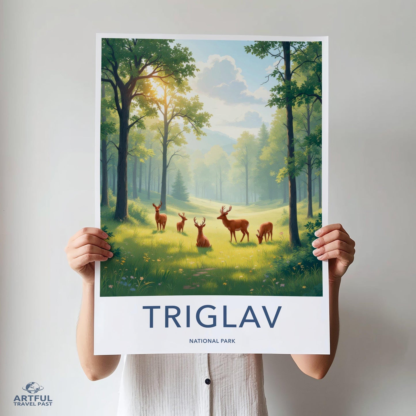 Triglav National Park Poster | Slovenia Wall Art