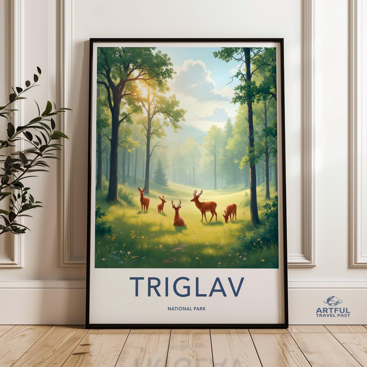 Triglav National Park Poster | Slovenia Wall Art