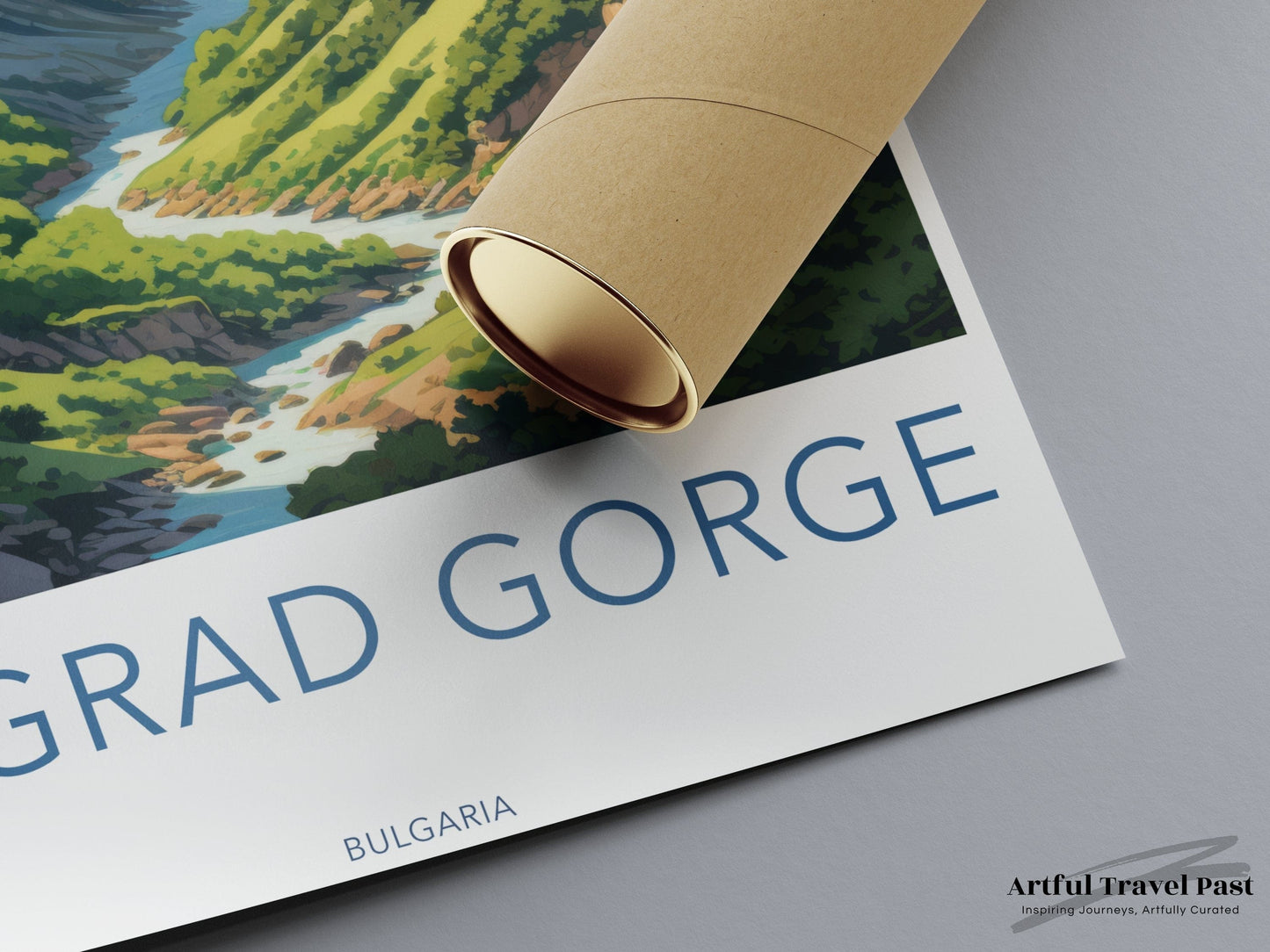 Trigrad Gorge Poster - Bulgaria Wall Art