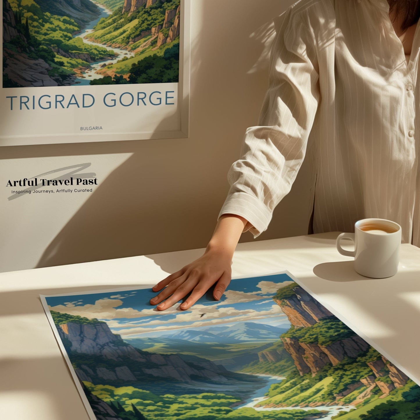 Trigrad Gorge Poster - Bulgaria Wall Art