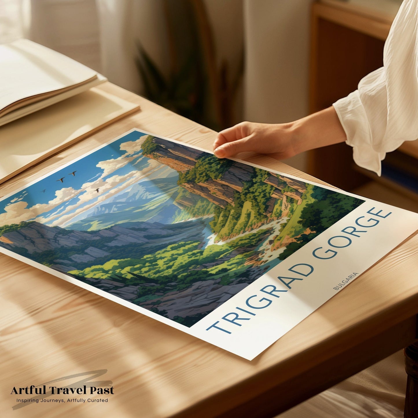 Trigrad Gorge Poster - Bulgaria Wall Art