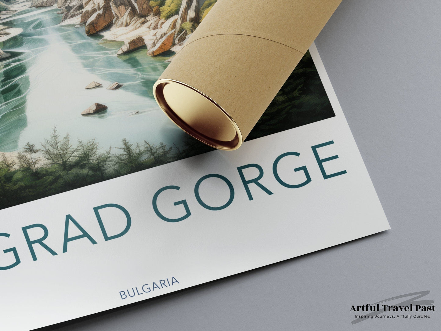 Trigrad Gorge Poster | Bulgaria Wall Art | Eastern Europe Decor