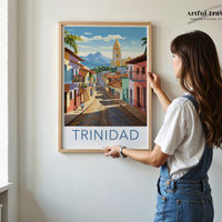 Trinidad Poster - Caribbean Wall Art