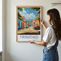 Trinidad Poster - Caribbean Wall Art