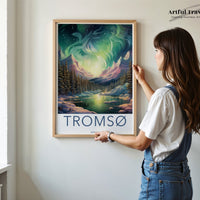 Tromsø Poster - Norway Wall Art