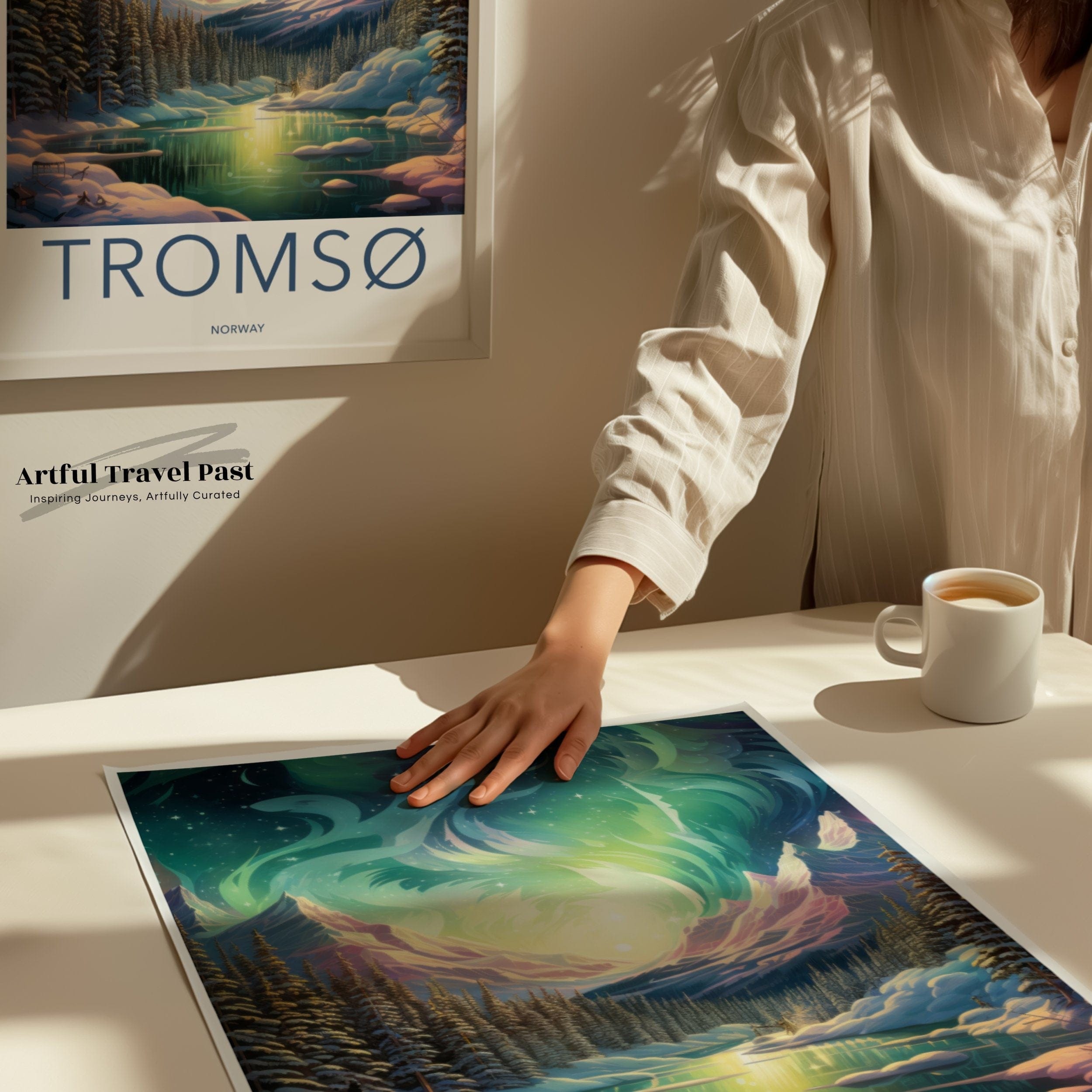 Tromsø Poster - Norway Wall Art