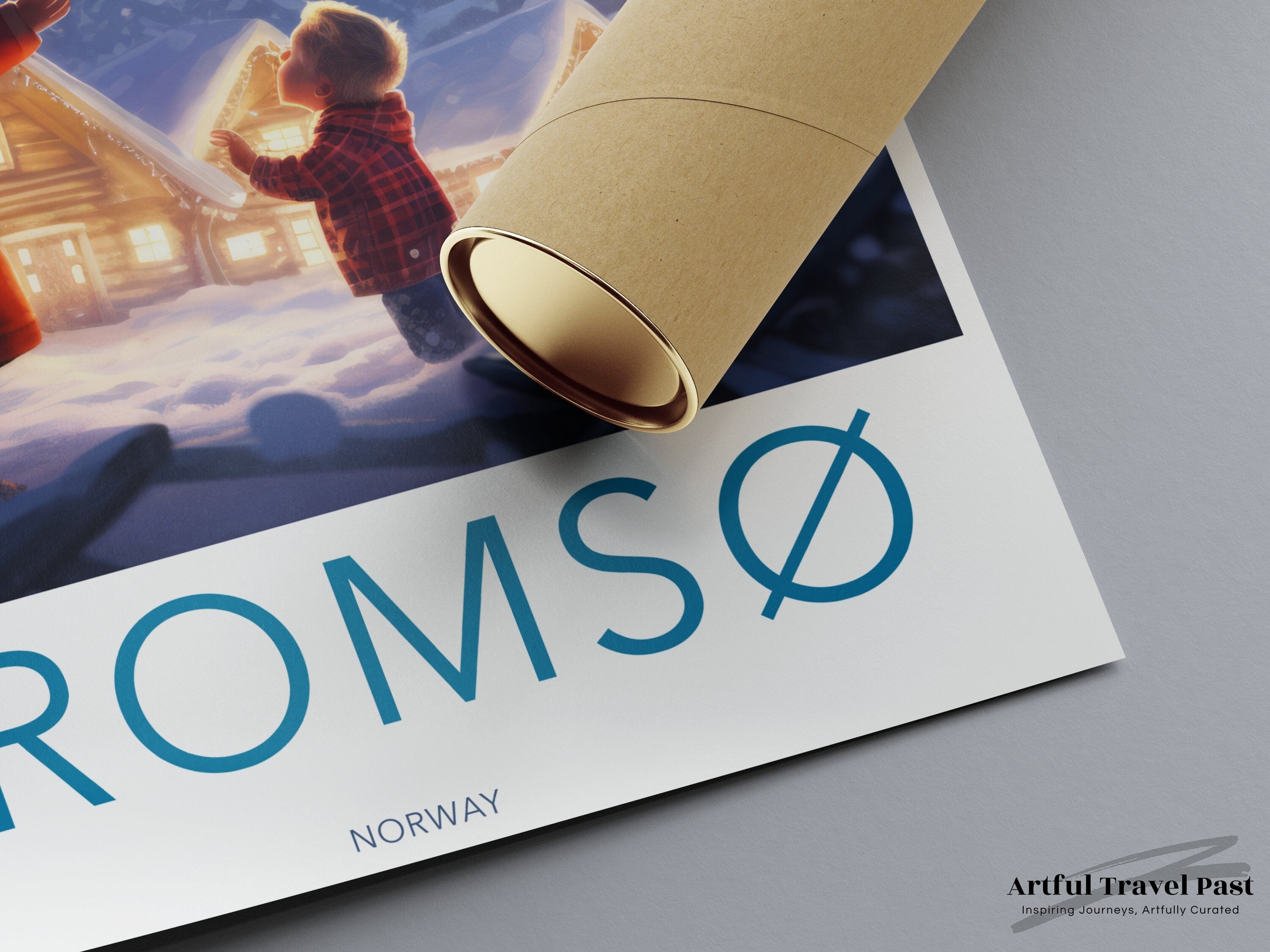 Tromsø Poster - Norway Wall Art