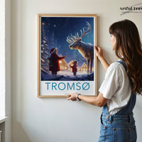 Tromsø Poster - Norway Wall Art