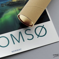 Tromsø Poster - Norway Wall Art