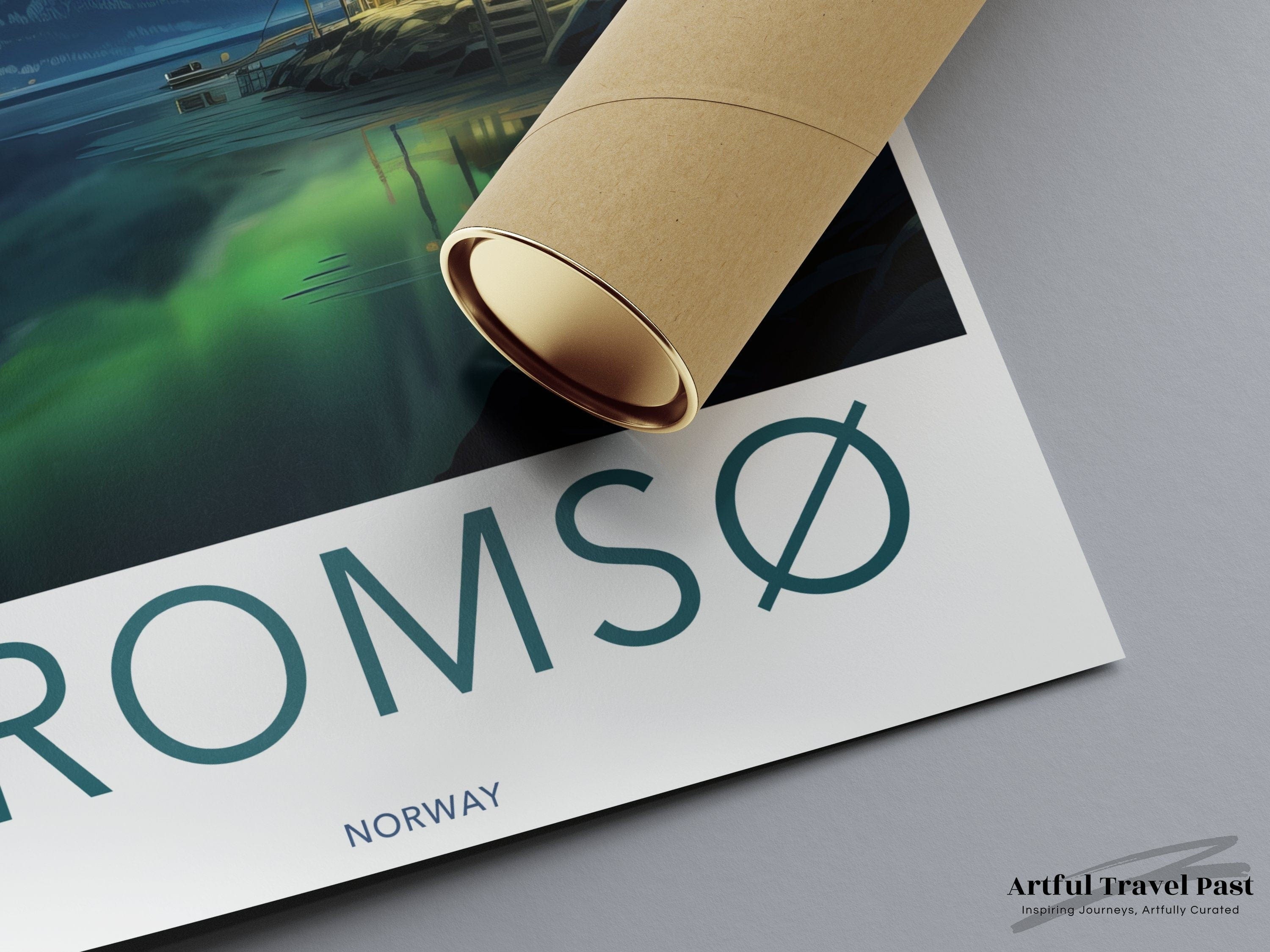 Tromsø Poster - Norway Wall Art