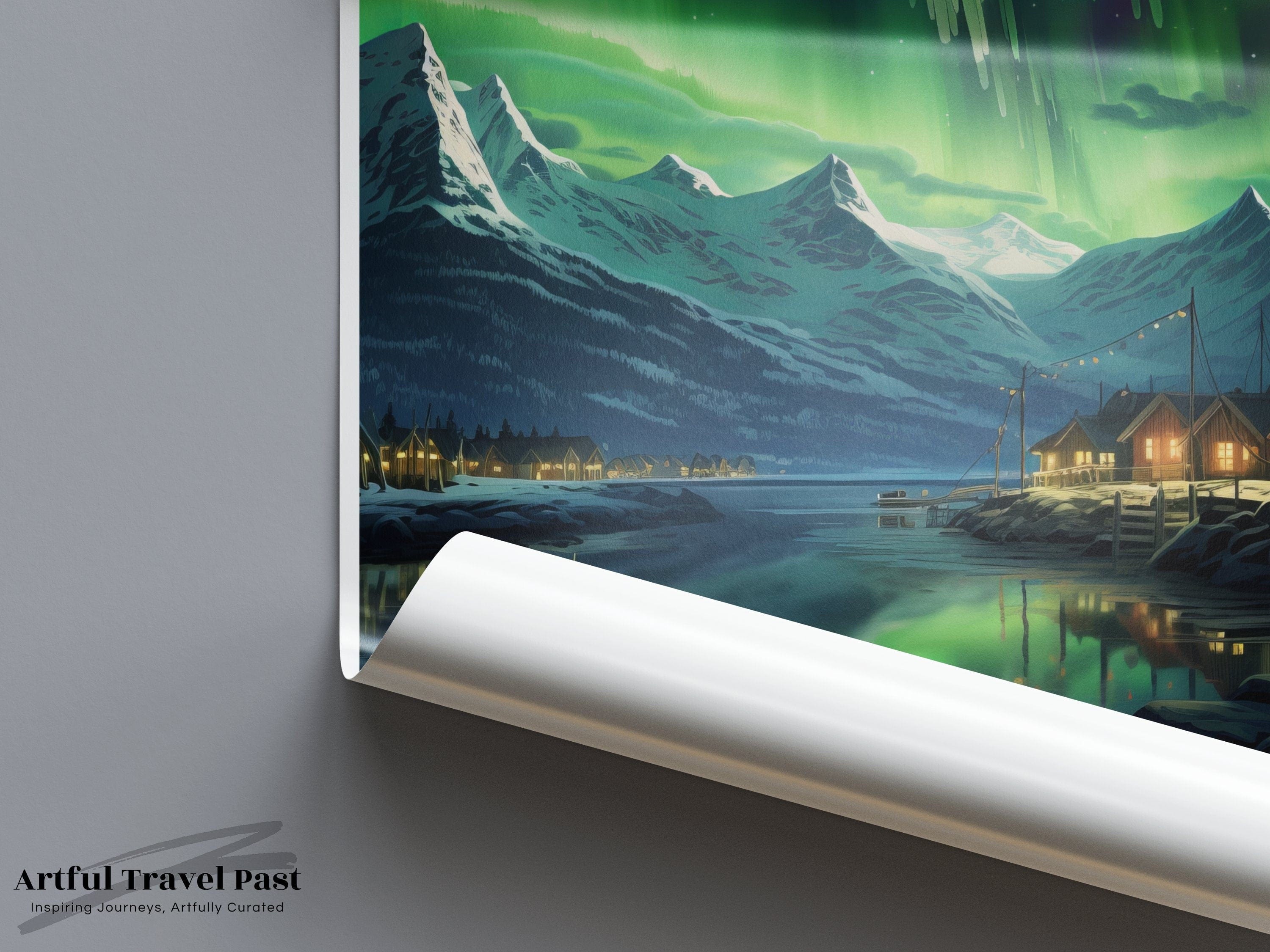 Tromsø Poster - Norway Wall Art