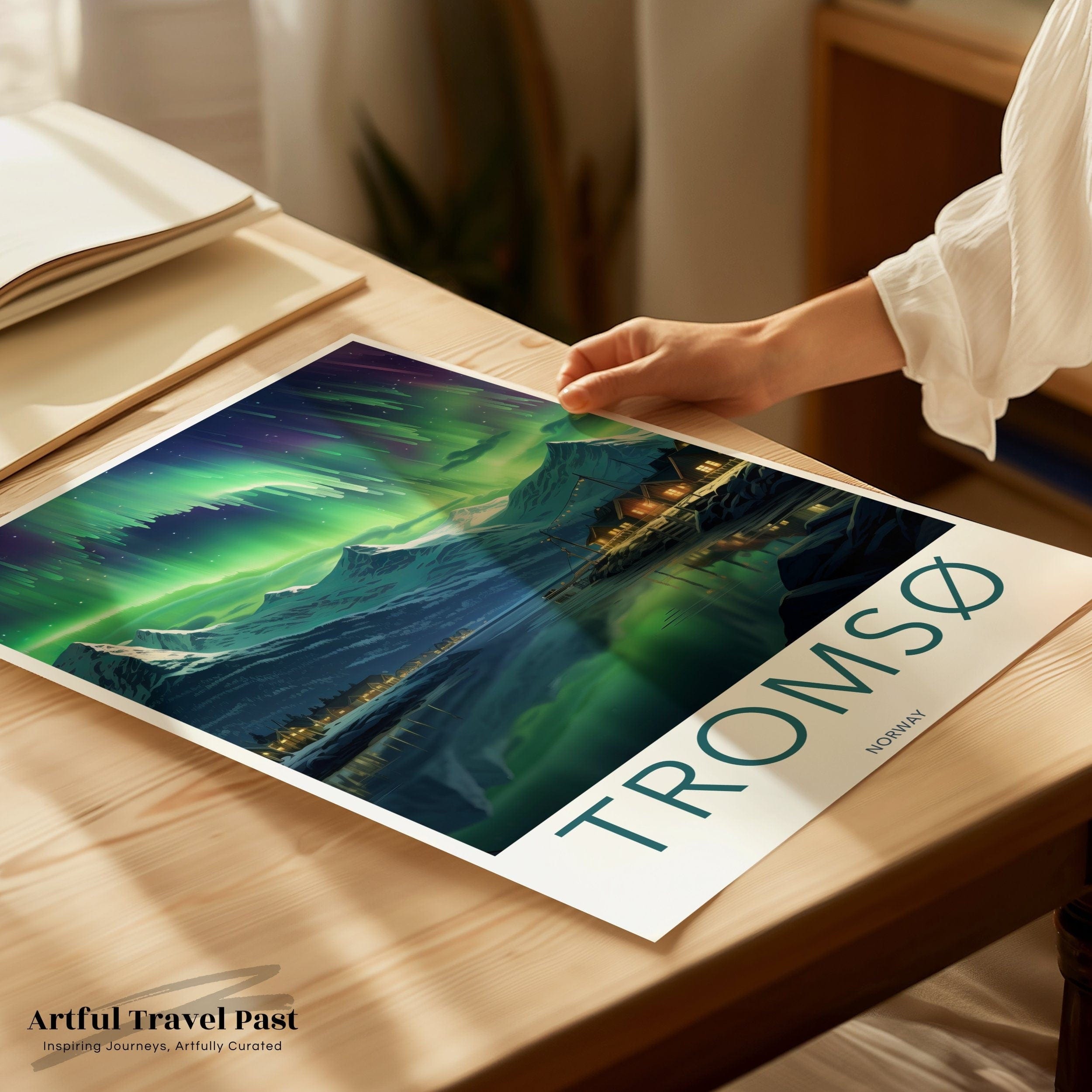 Tromsø Poster - Norway Wall Art