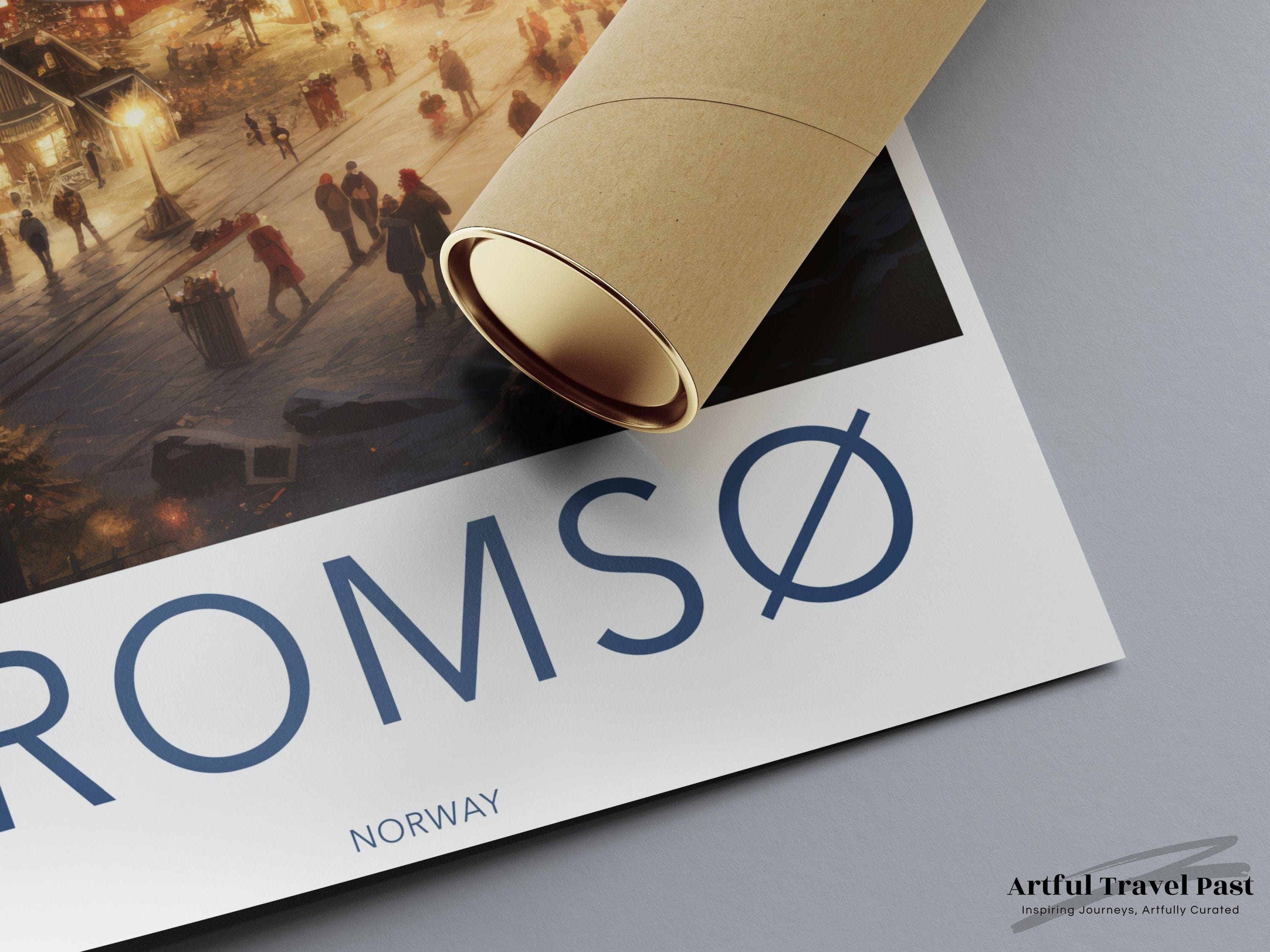 Tromsø Poster - Norway Wall Art