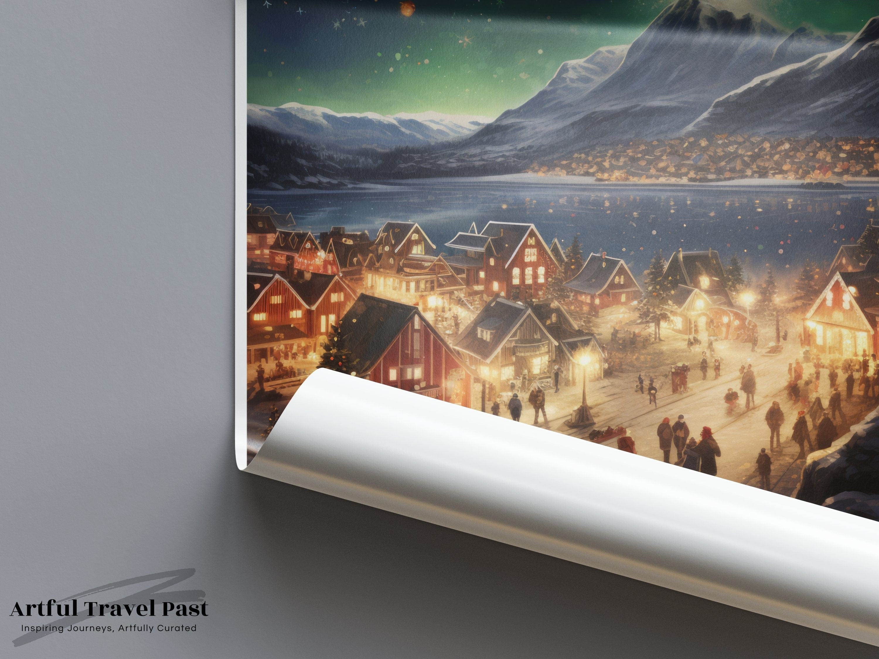 Tromsø Poster - Norway Wall Art