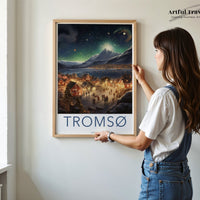 Tromsø Poster - Norway Wall Art