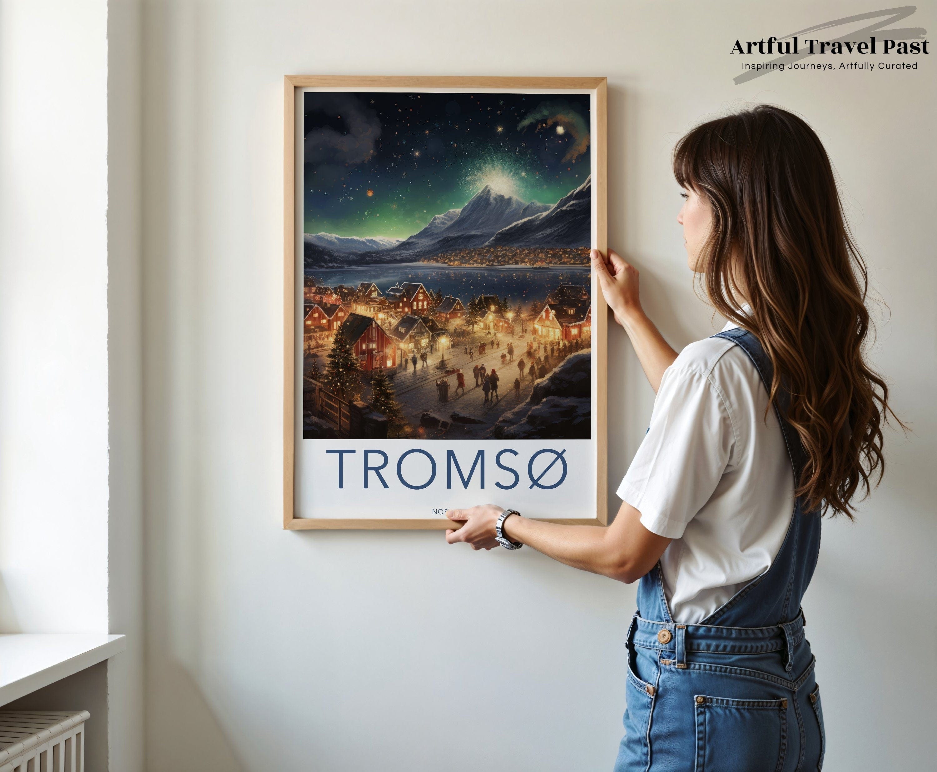 Tromsø Poster - Norway Wall Art
