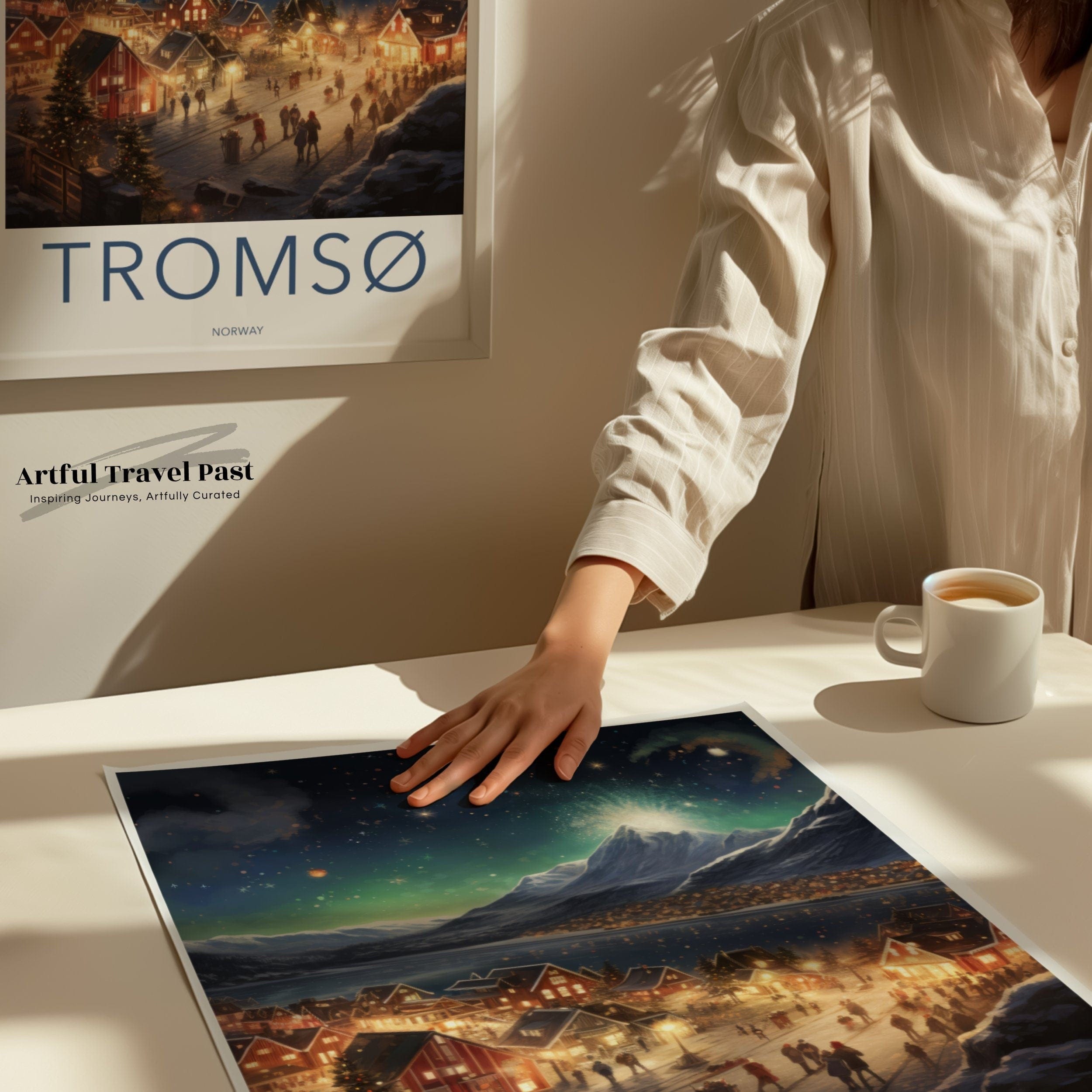 Tromsø Poster - Norway Wall Art