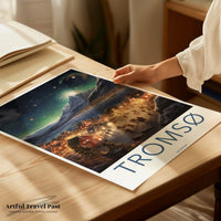 Tromsø Poster - Norway Wall Art