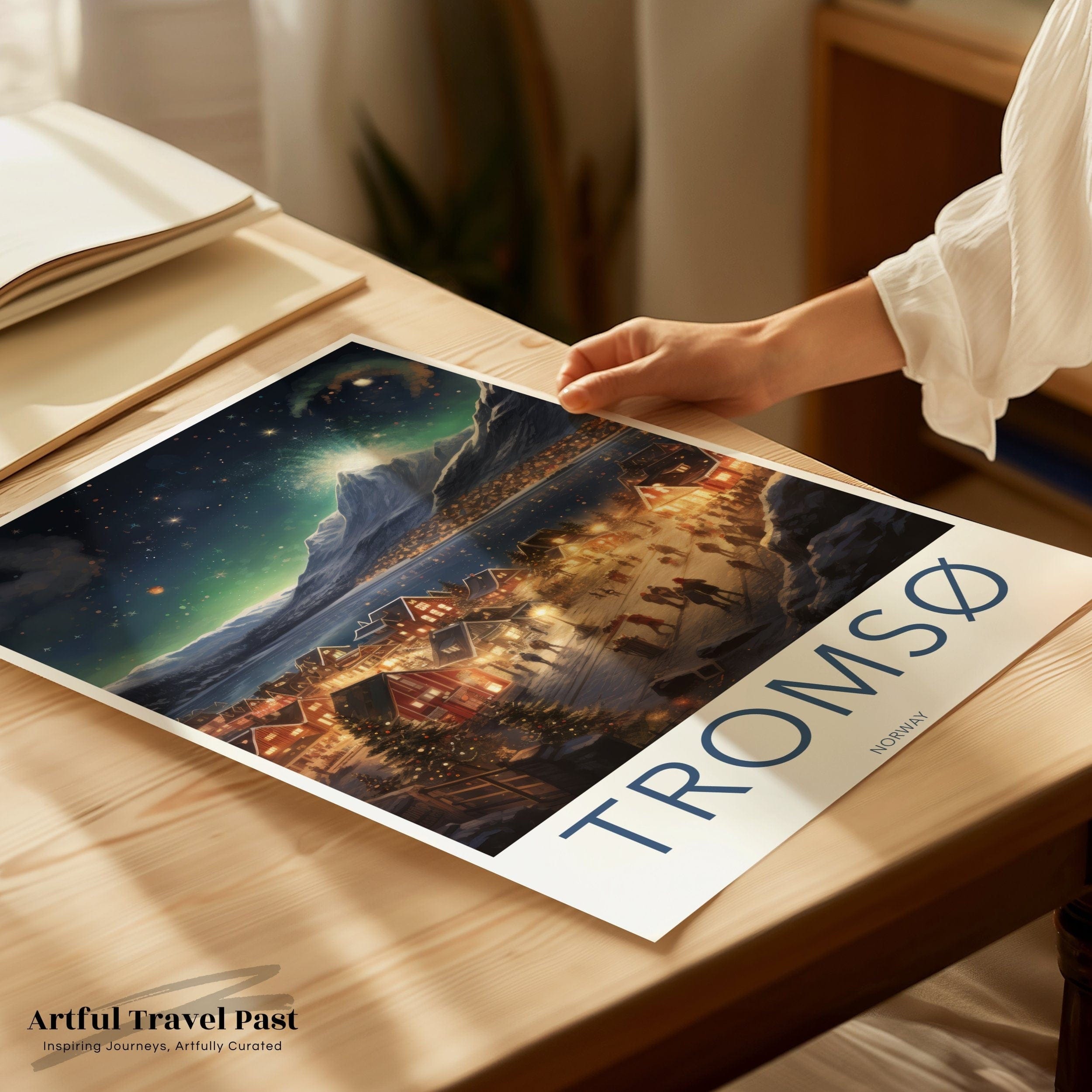 Tromsø Poster - Norway Wall Art