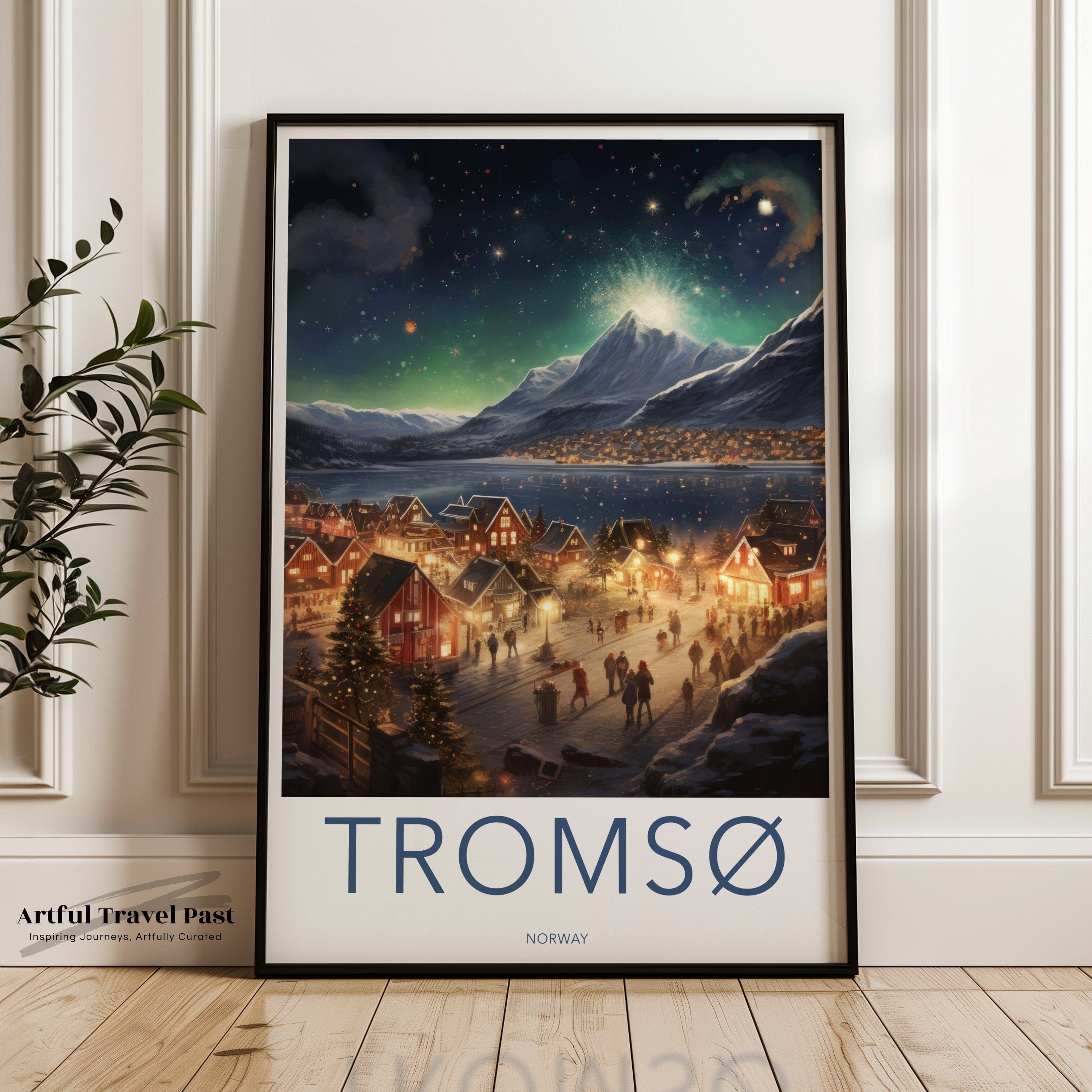 Tromsø Poster - Norway Wall Art