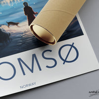 Tromsø Poster - Norway Wall Art