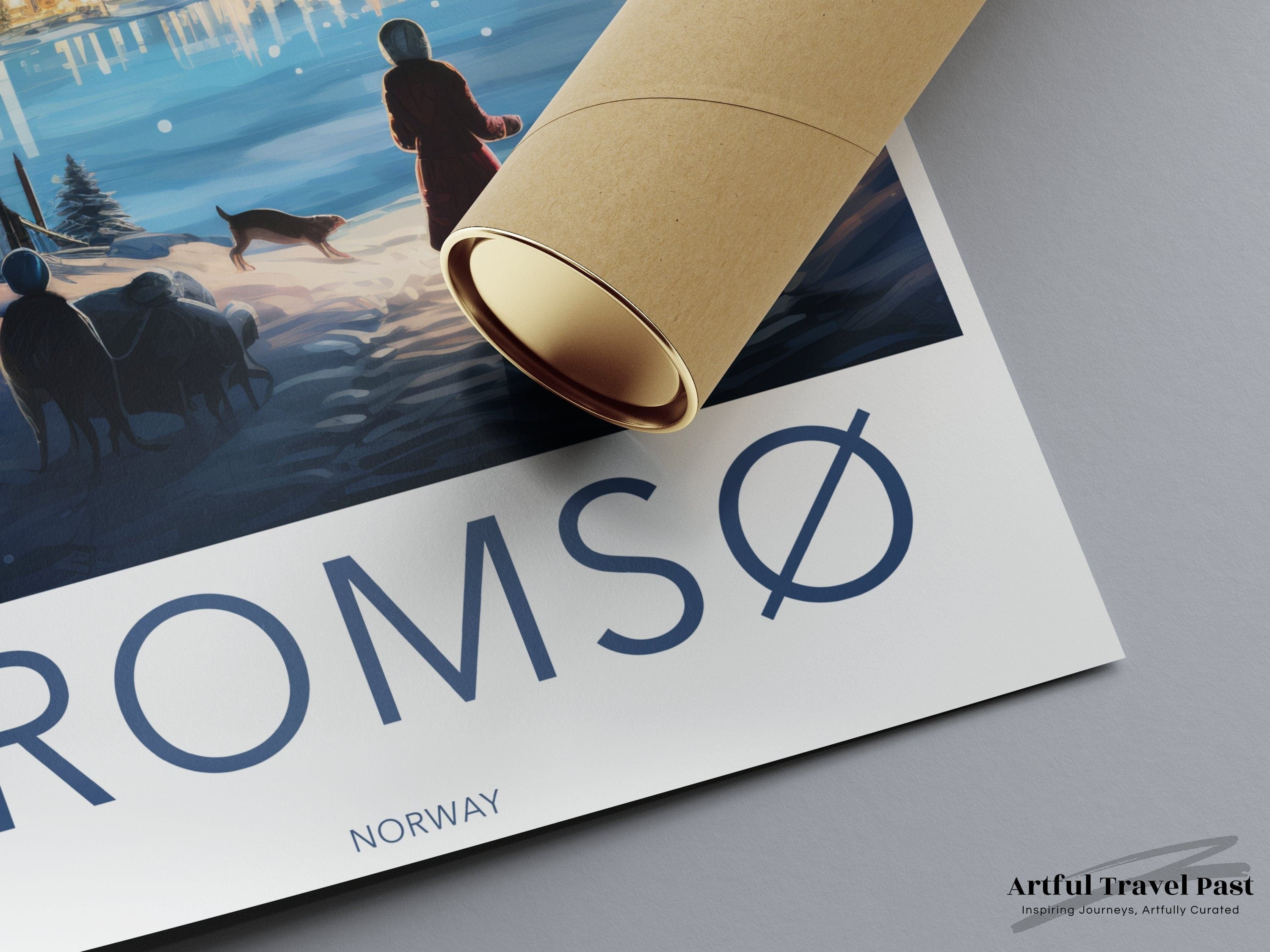 Tromsø Poster - Norway Wall Art