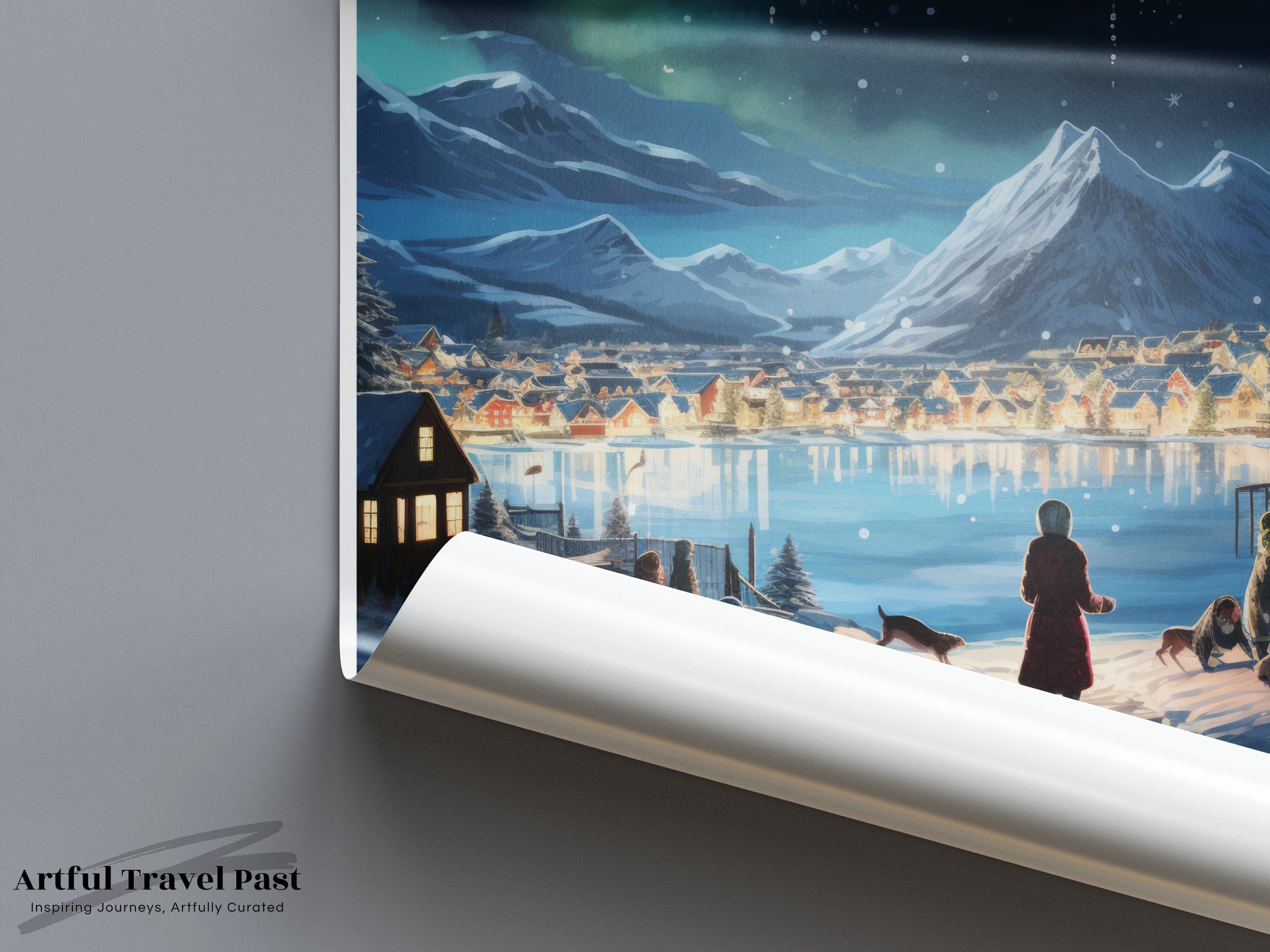 Tromsø Poster - Norway Wall Art