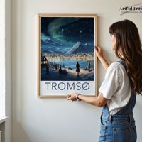 Tromsø Poster - Norway Wall Art