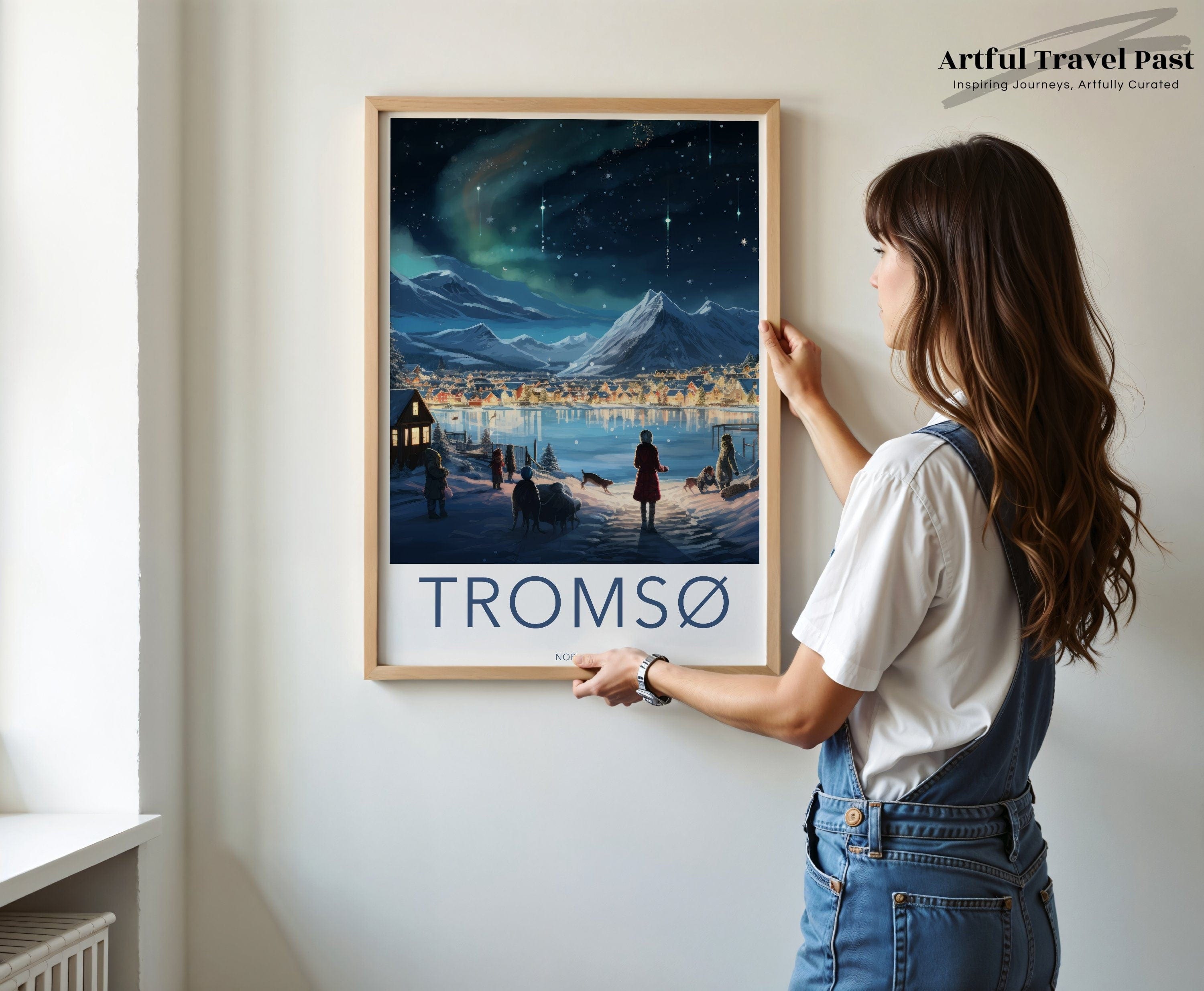 Tromsø Poster - Norway Wall Art