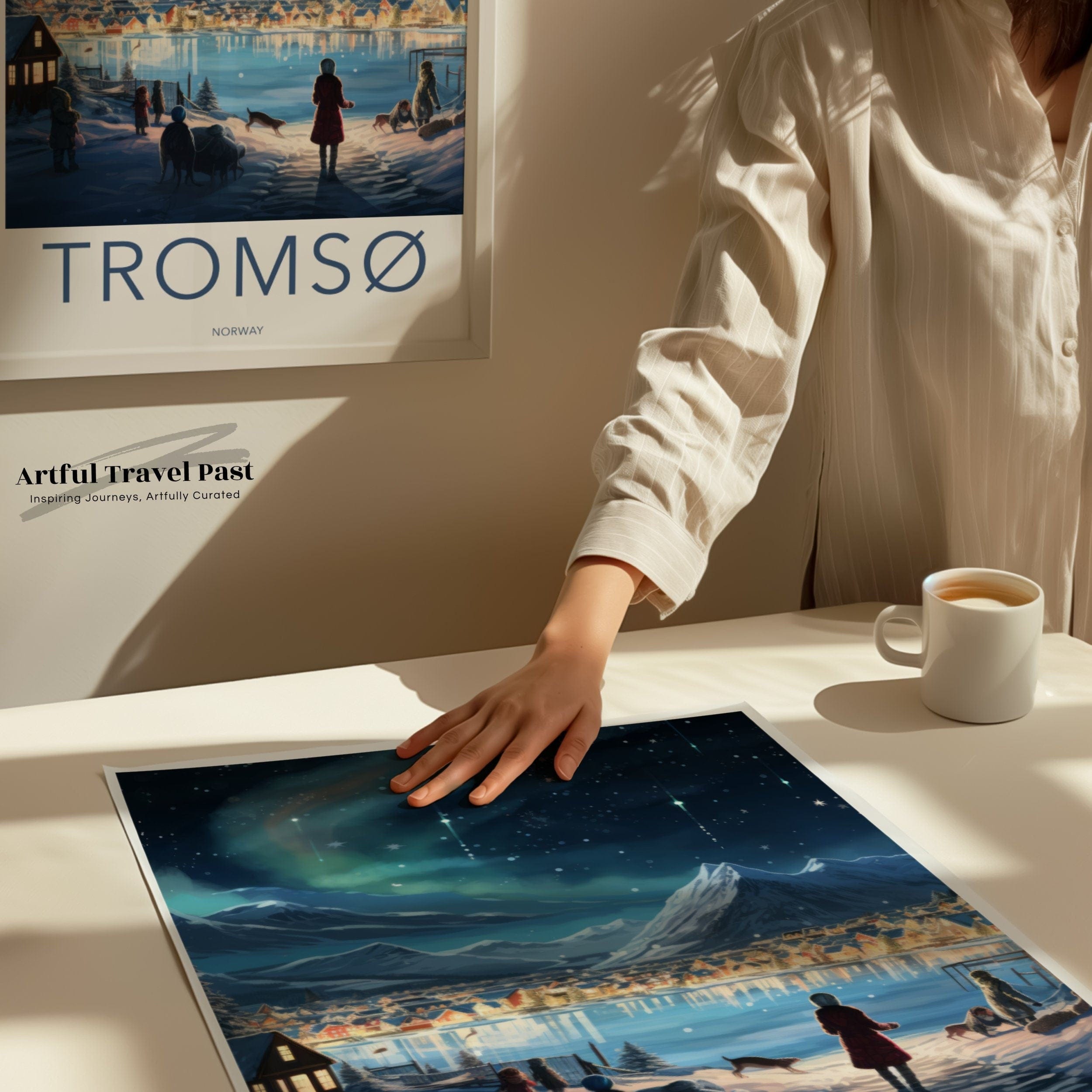 Tromsø Poster - Norway Wall Art