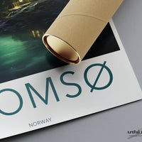 Tromsø Poster - Norway Wall Art